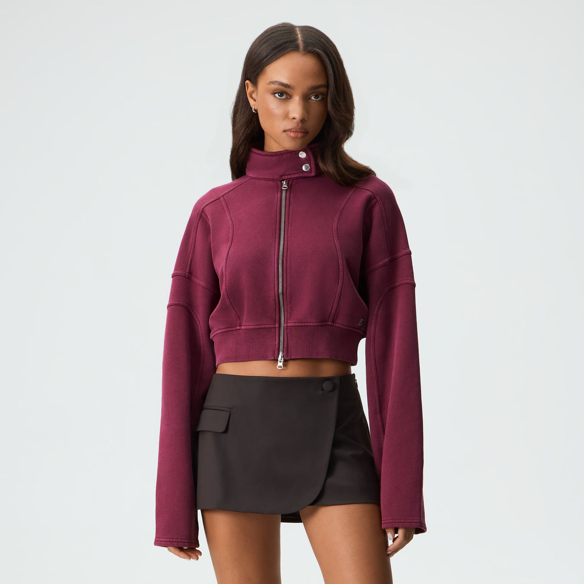 Kith Women Evie Moto Paneled Jacket - Essence