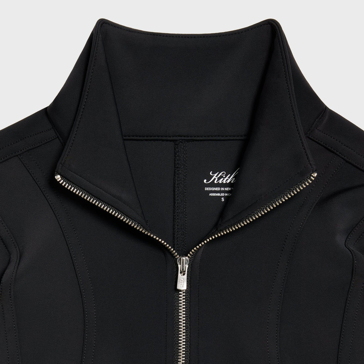 Kith Women Nabi Curved Seam Long Sleeve - Black - PH