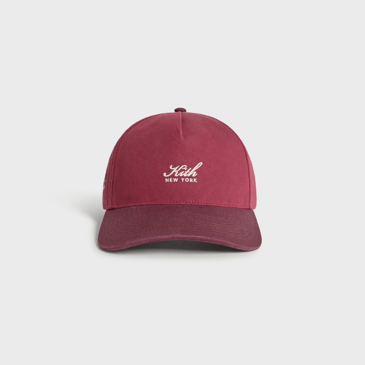 Kith Women Two Tone Vintage Wash Kith Script Pinch Crown Cap - Essence