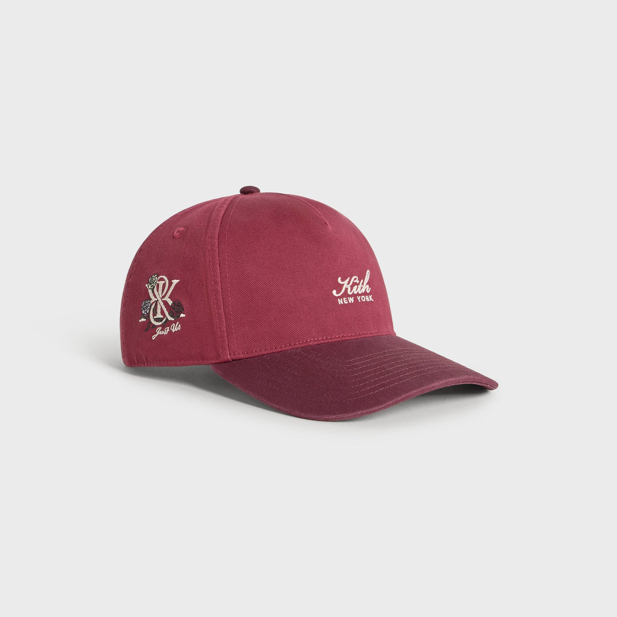 Kith Women Two Tone Vintage Wash Kith Script Pinch Crown Cap - Essence