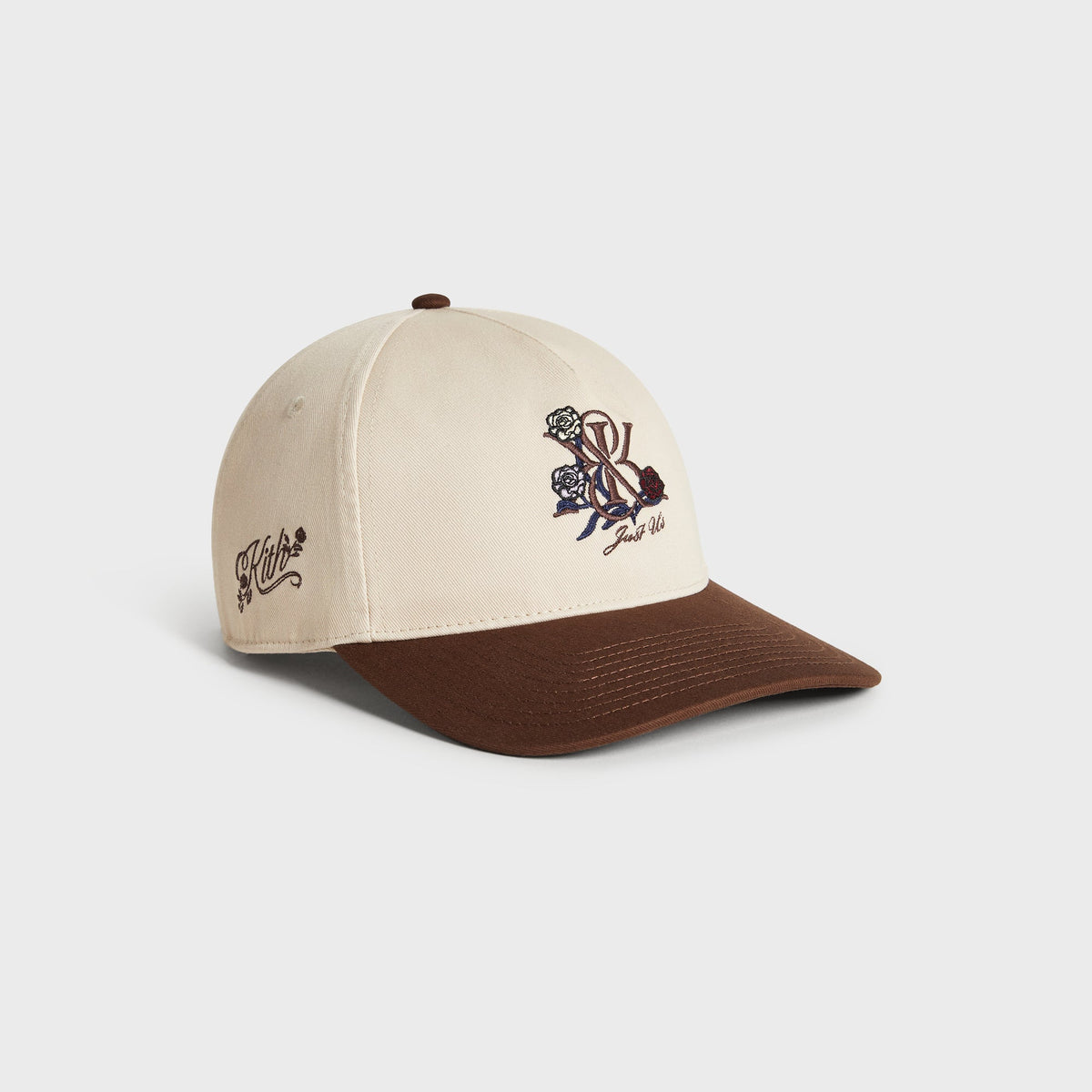 Kith Women Two Tone Kith Crest Pinch Crown Cap - Incognito