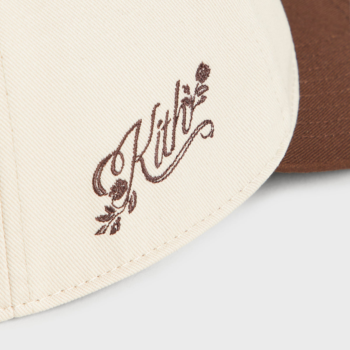 Kith Women Two Tone Kith Crest Pinch Crown Cap - Incognito - PH
