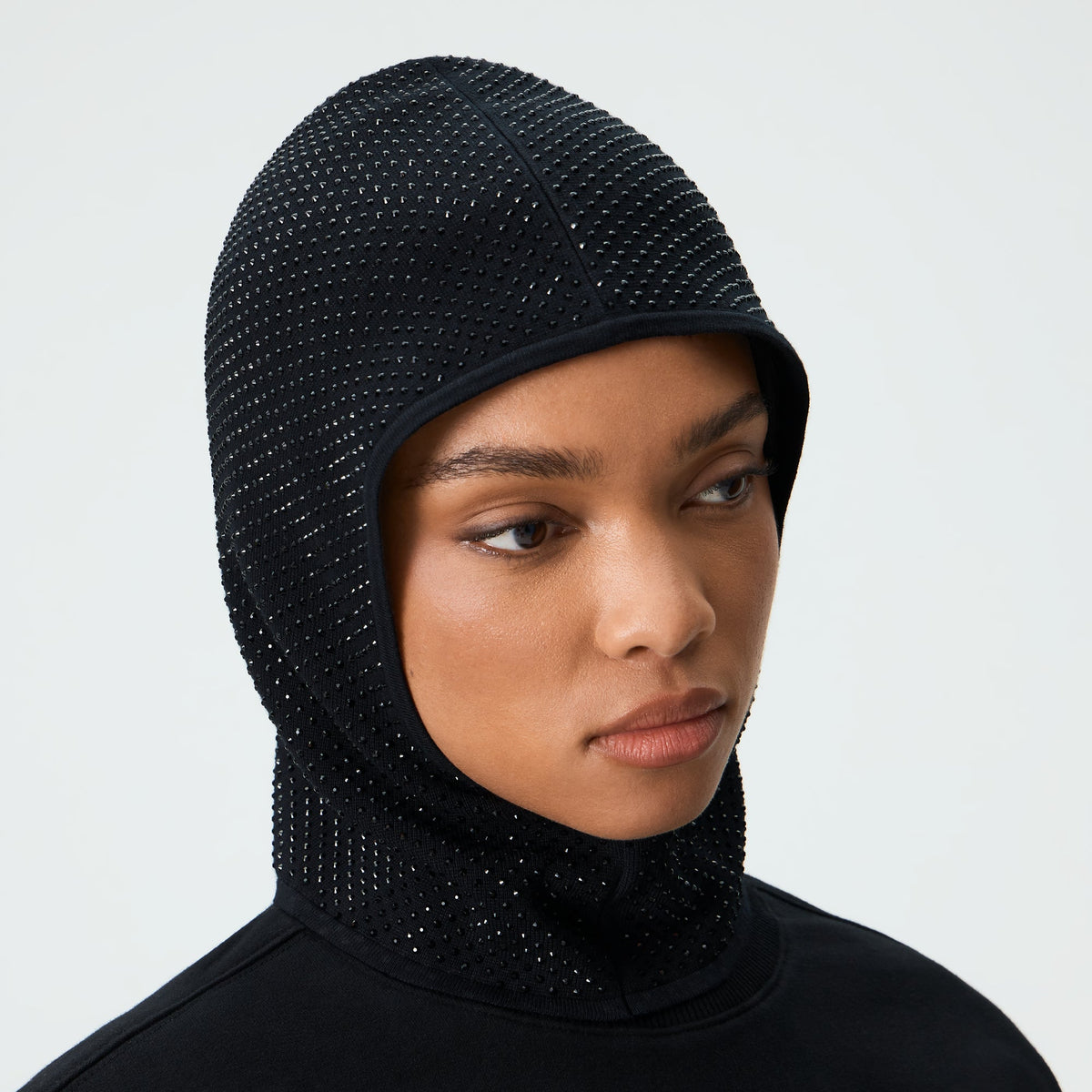 Kith Women Encrusted Fitted Balaclava - Black