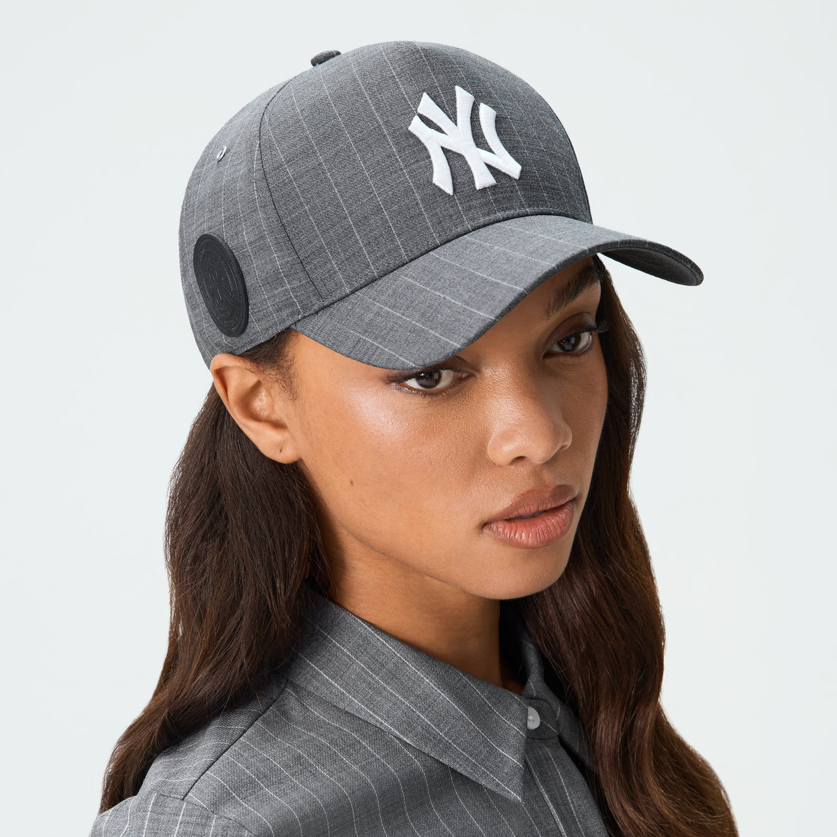 Kith Women & '47 for the New York Yankees Striped Suiting DT Cap - Quilt