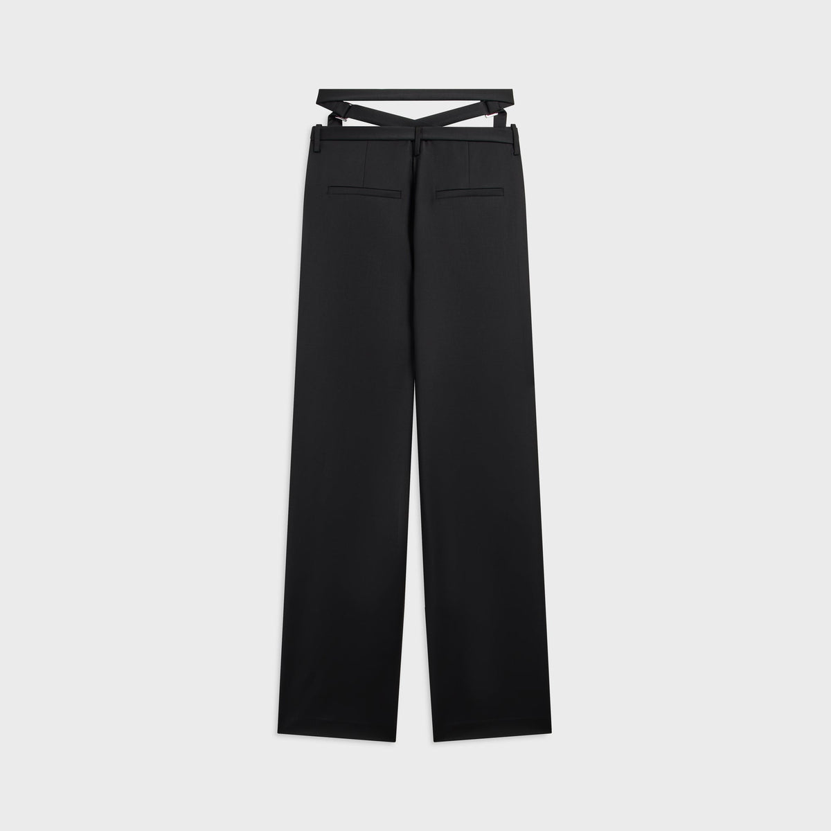 Kith Women Tallis Waist Strap Suiting Trouser - Black - PH