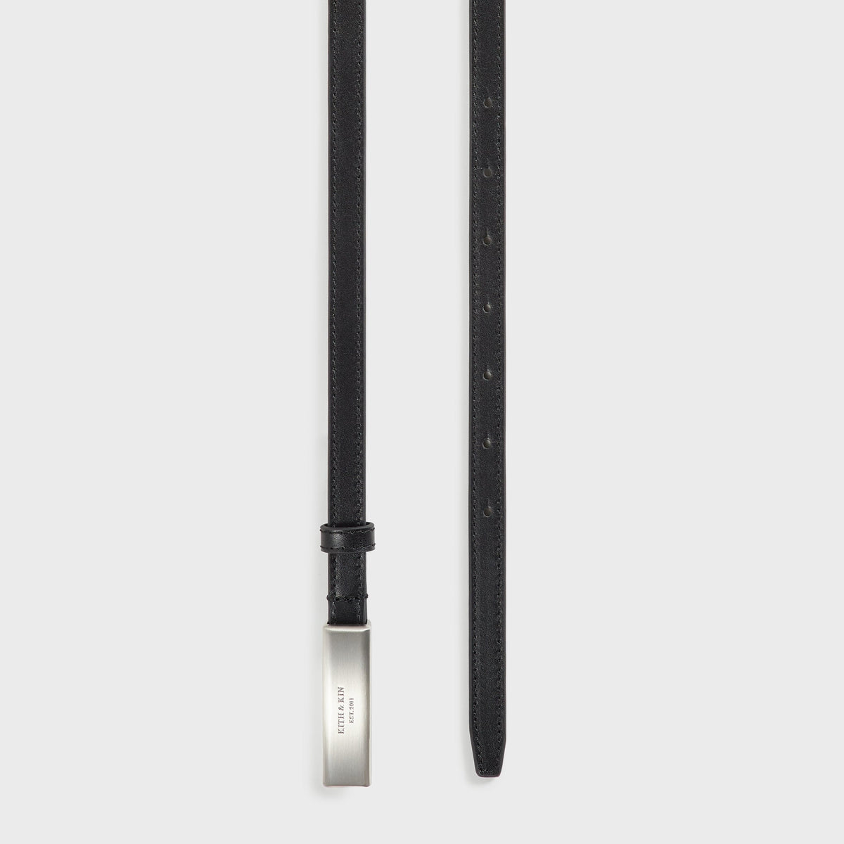 Kith Women Kith & Kin Plaque Belt - Black