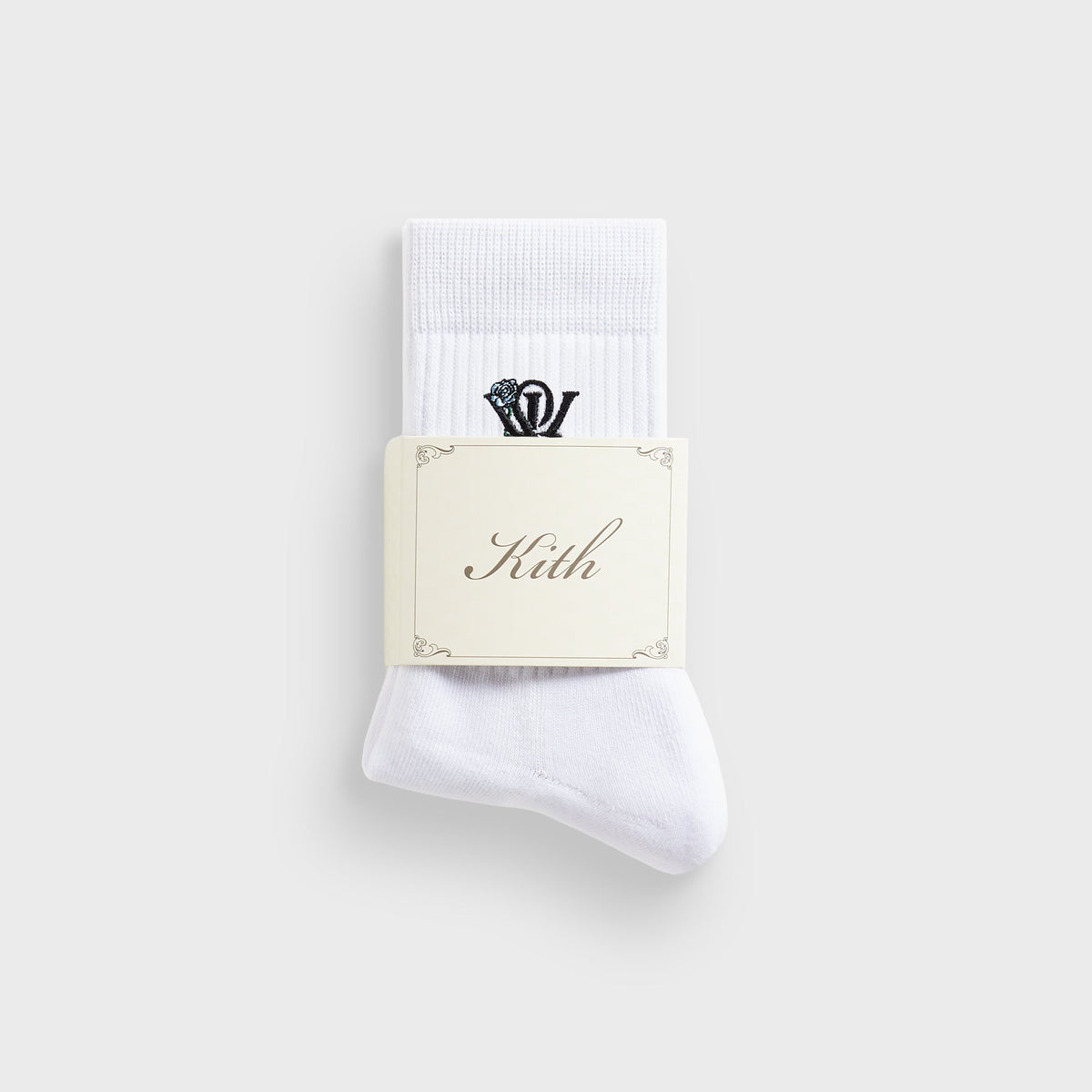 Kith Women Cotton 3-Pack Graphic Classic Mid Crew Socks - Multi