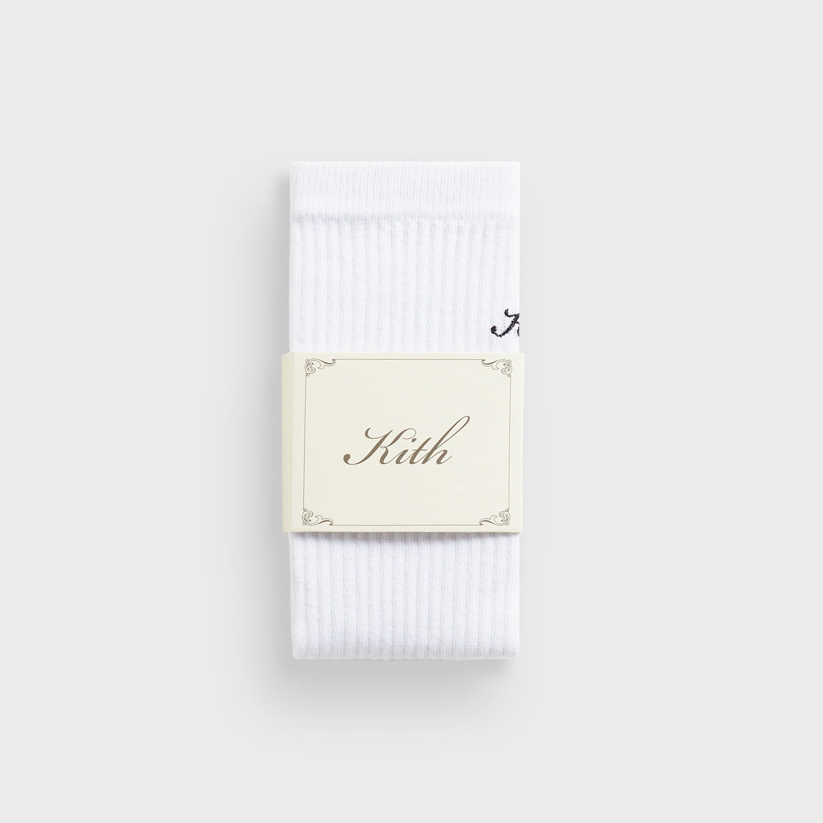 Kith Women Cotton Lightweight Crew Tabi Socks - White - PH