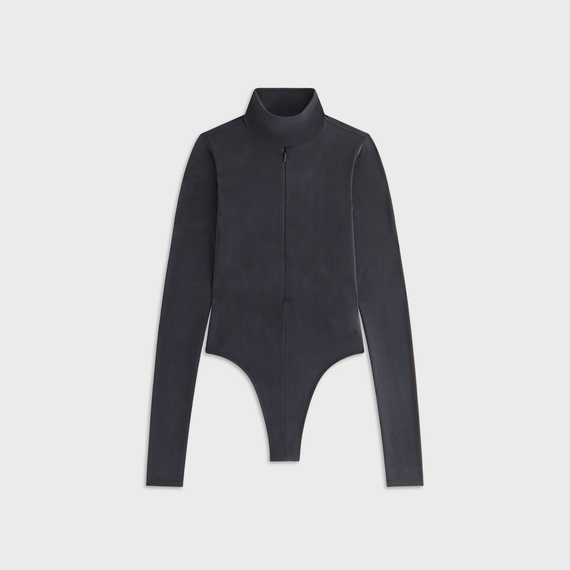 Kith Women Alexis Zip Front Bodysuit - Black – Kith UK