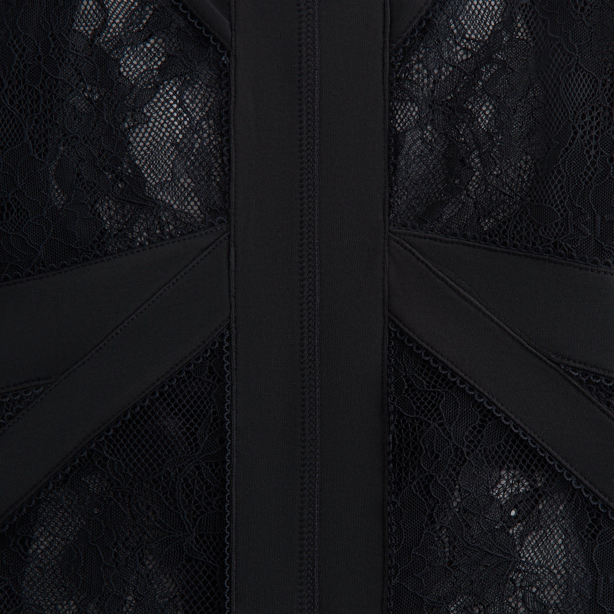 Lisa for Kith Women Vier Lace Paneled Bodysuit - Black – Kith UK