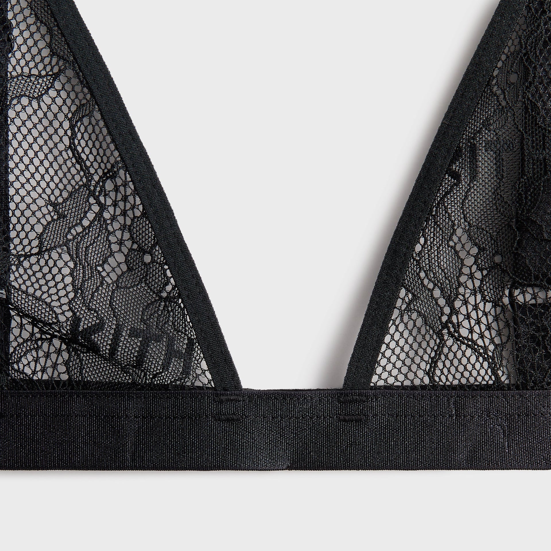 Lisa for Kith Women Floral Lace Intimates Set - Black