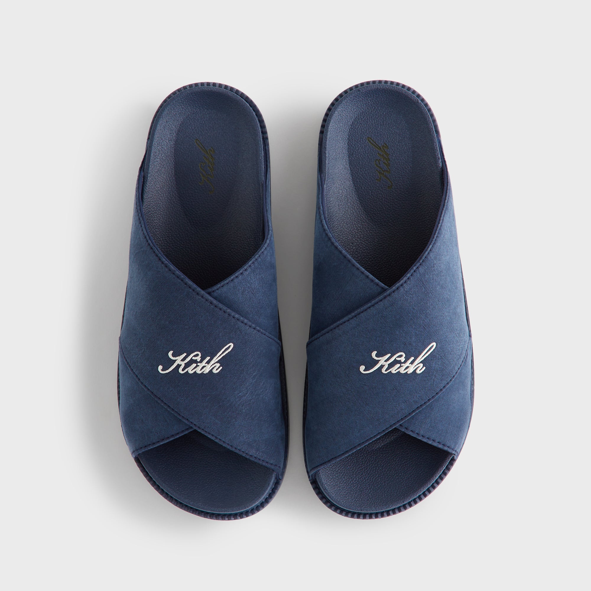 Kith Women Criss Cross Slides - Nocturnal – Kith UK