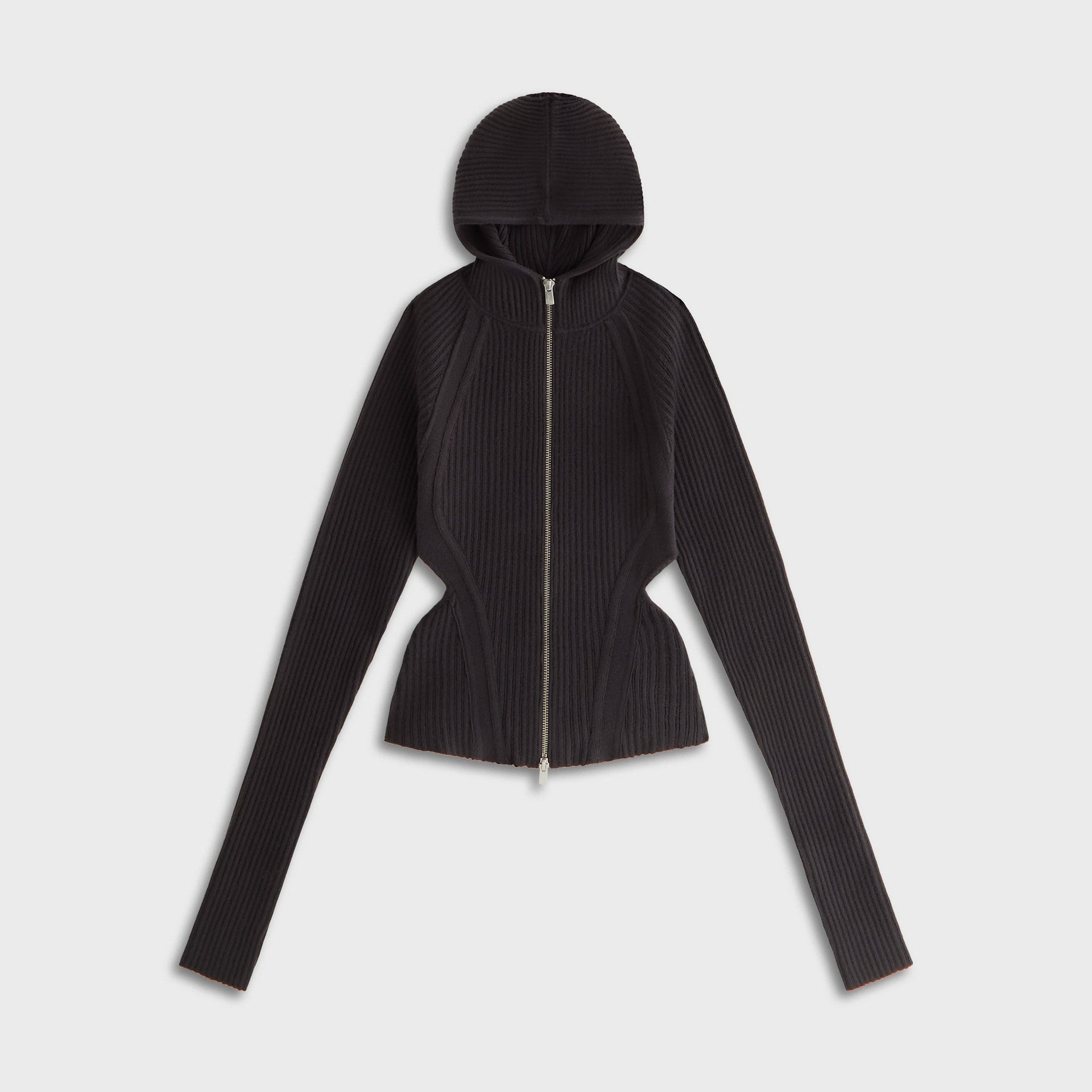 Kith Women Mina Backless Sweater Hoodie - Hematite