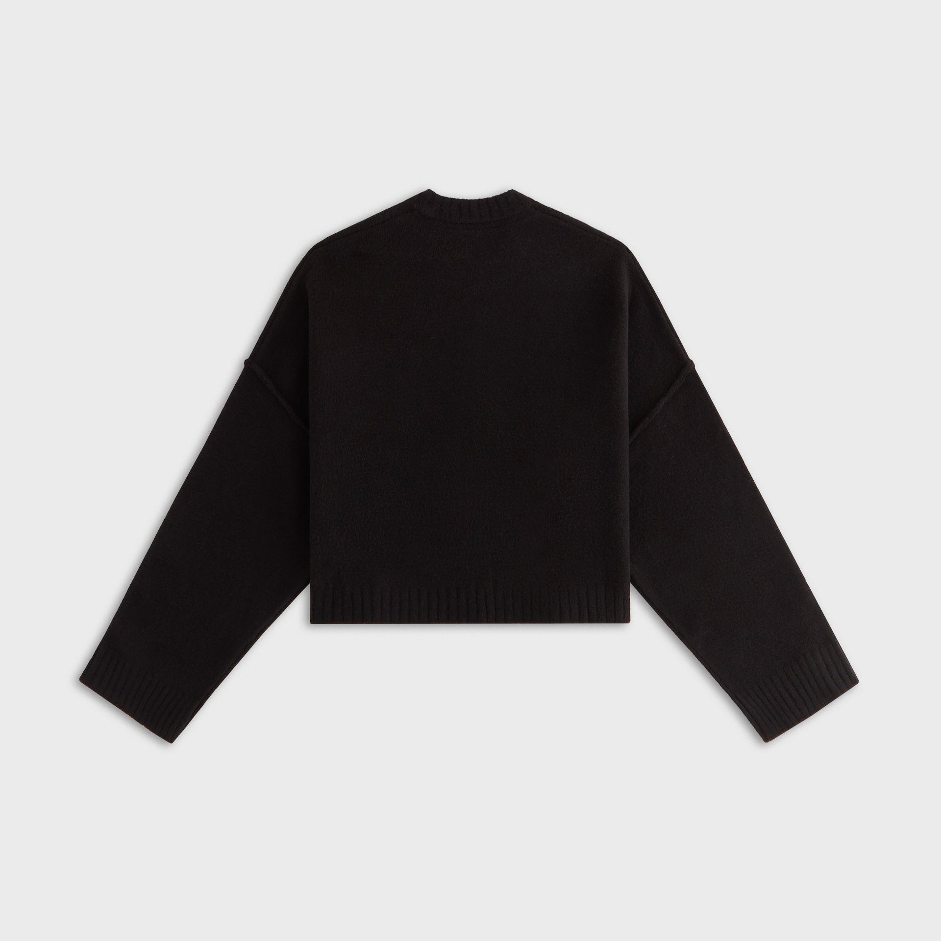 Kith Women Freja Cropped Sweater - Black