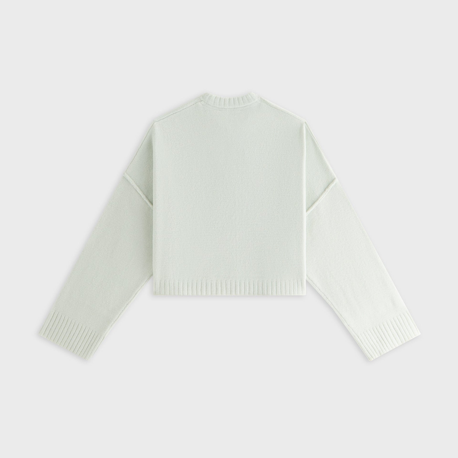 Kith Women Freja Cropped Sweater - Powder