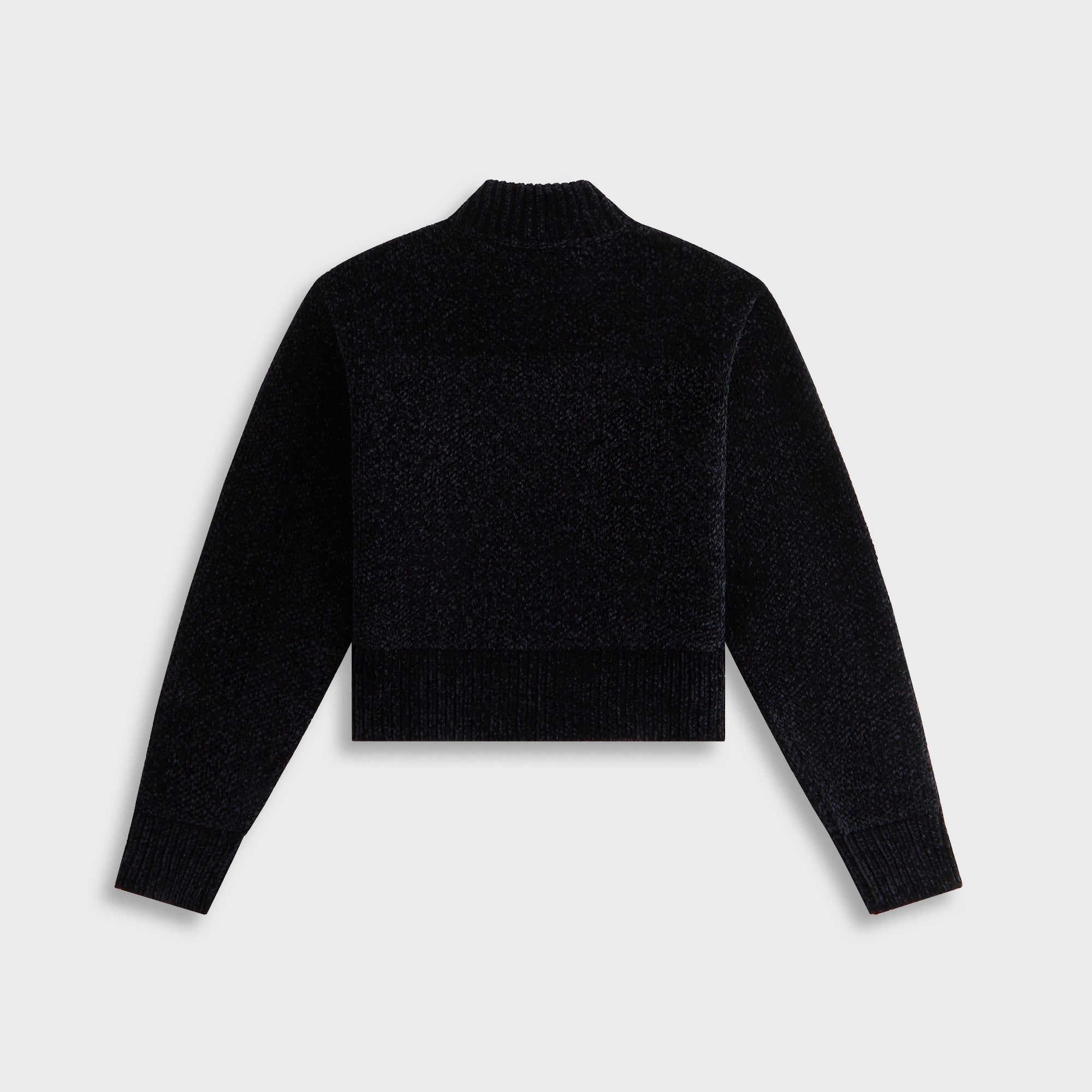 Kith Women Hunter II Chenille Punctuated Quarter Zip - Black – Kith UK
