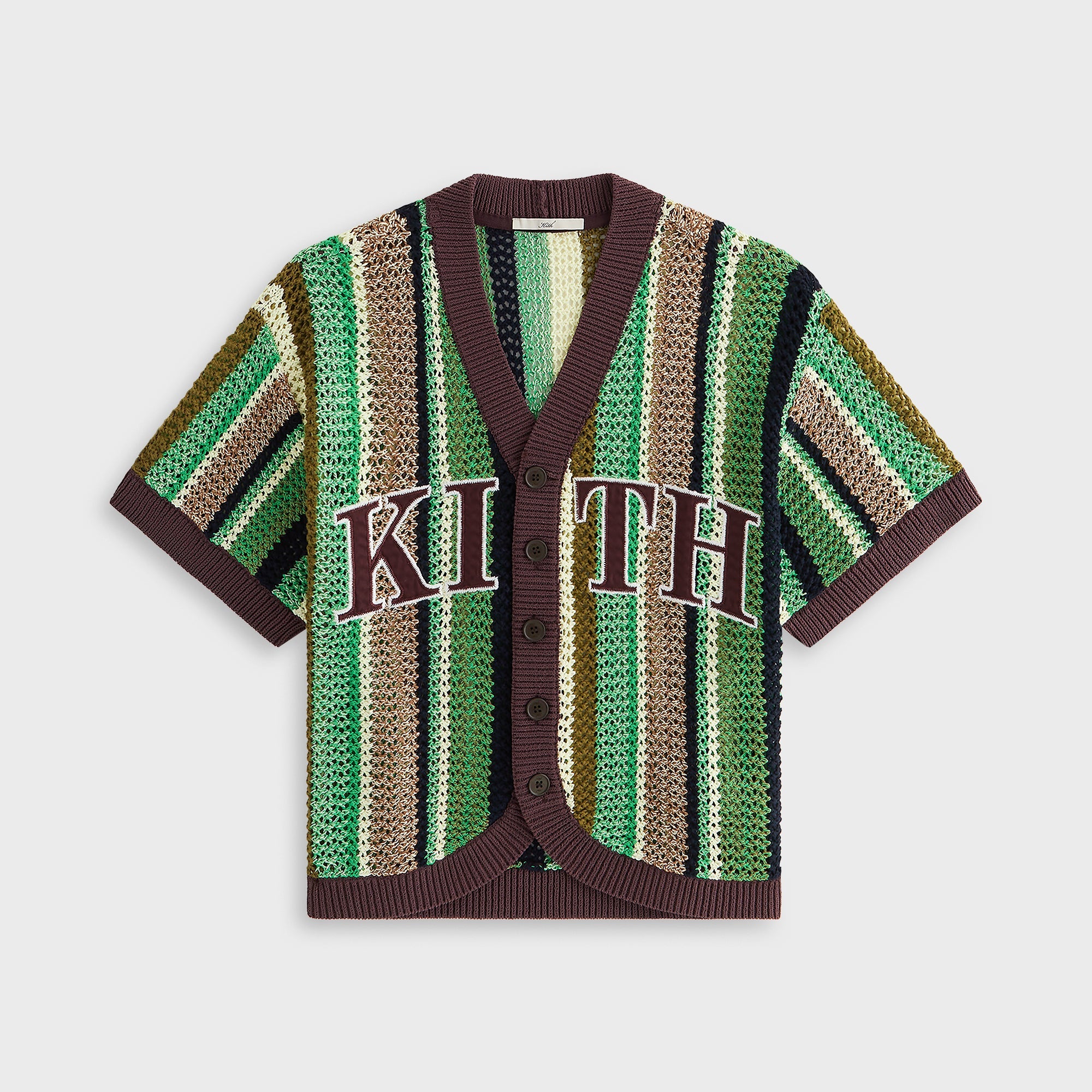 Kith Women Robyn Crochet Baseball Jersey - Legacy – Kith UK