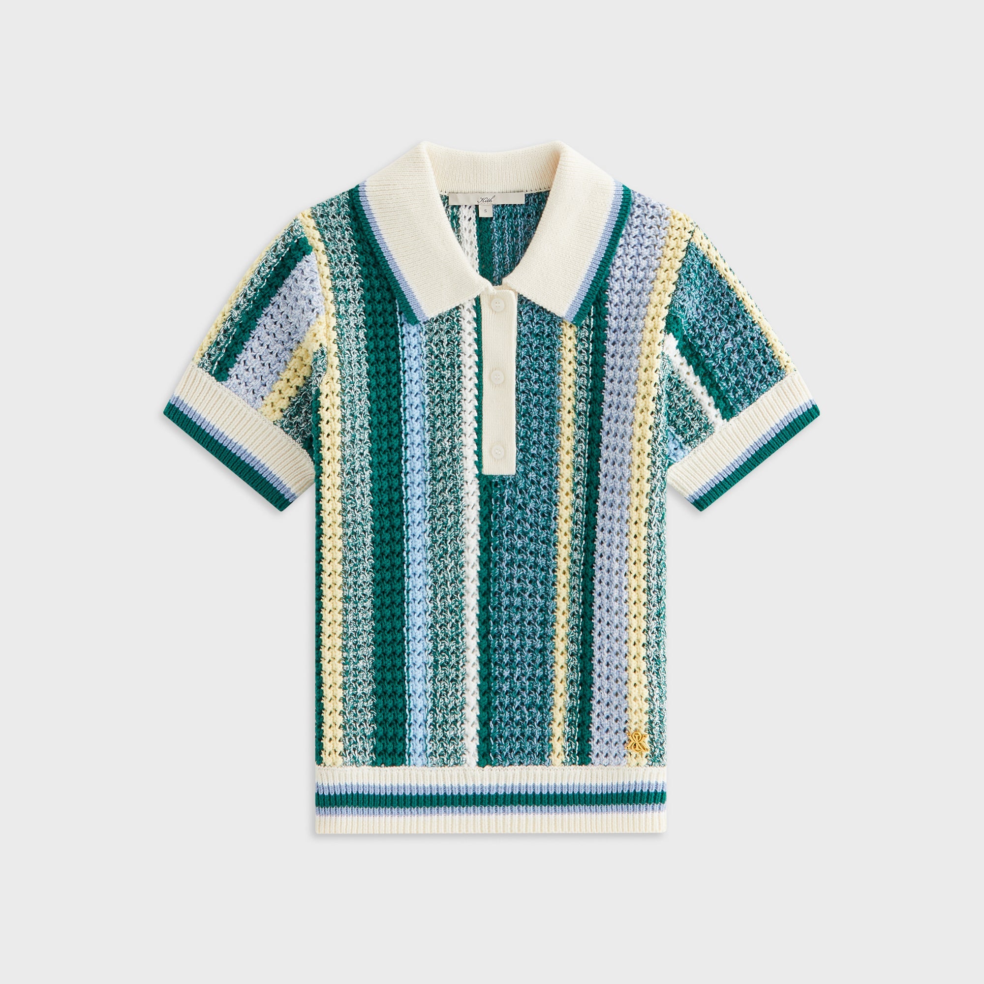 Kith Women Riven Crochet Polo - Majestic – Kith UK
