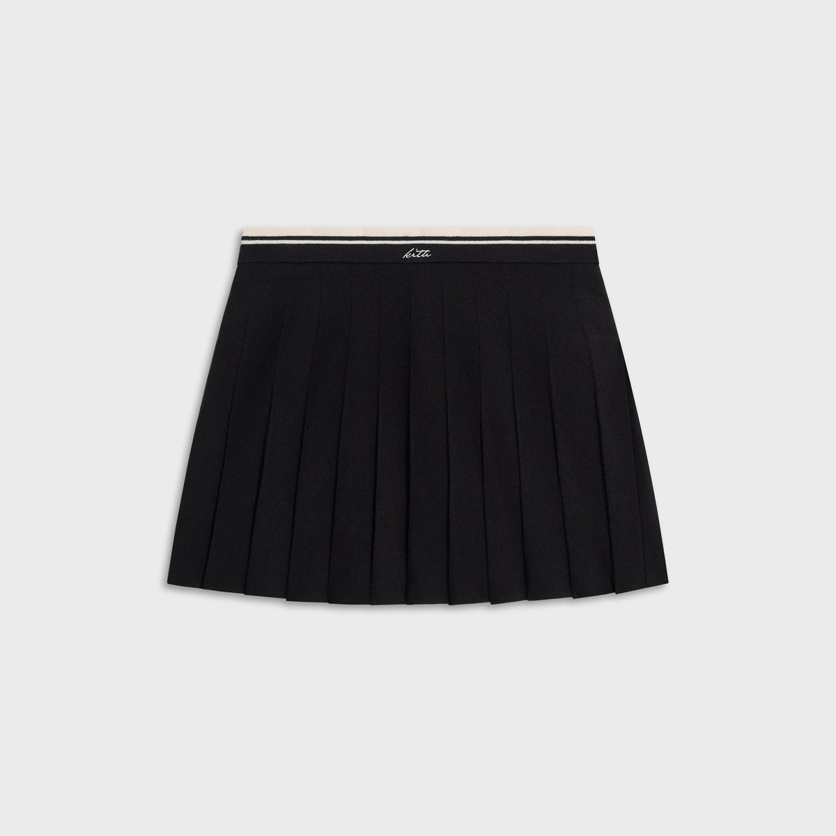 Kith Women Hana Pleated Sweater Skort - Black