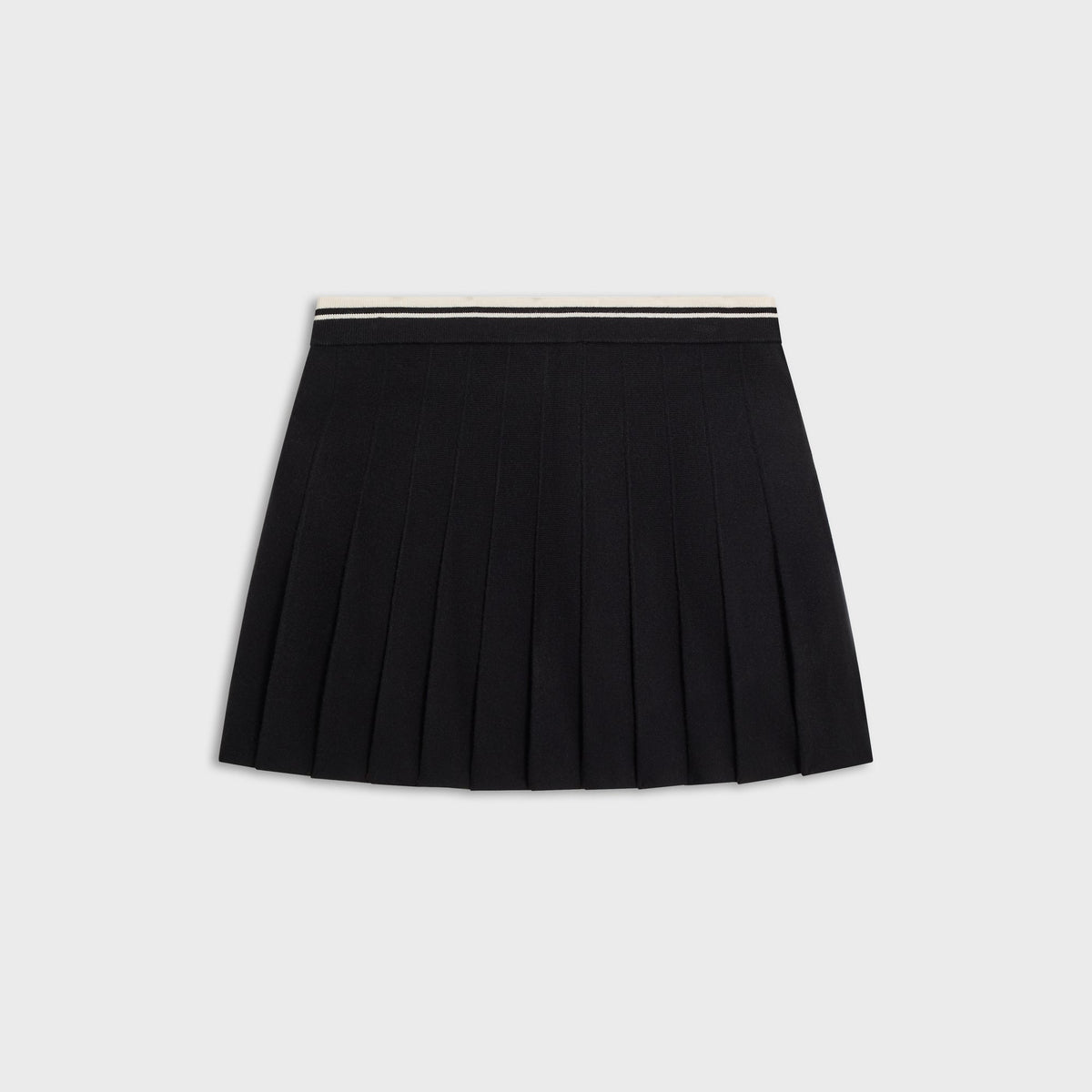 Kith Women Hana Pleated Sweater Skort - Black