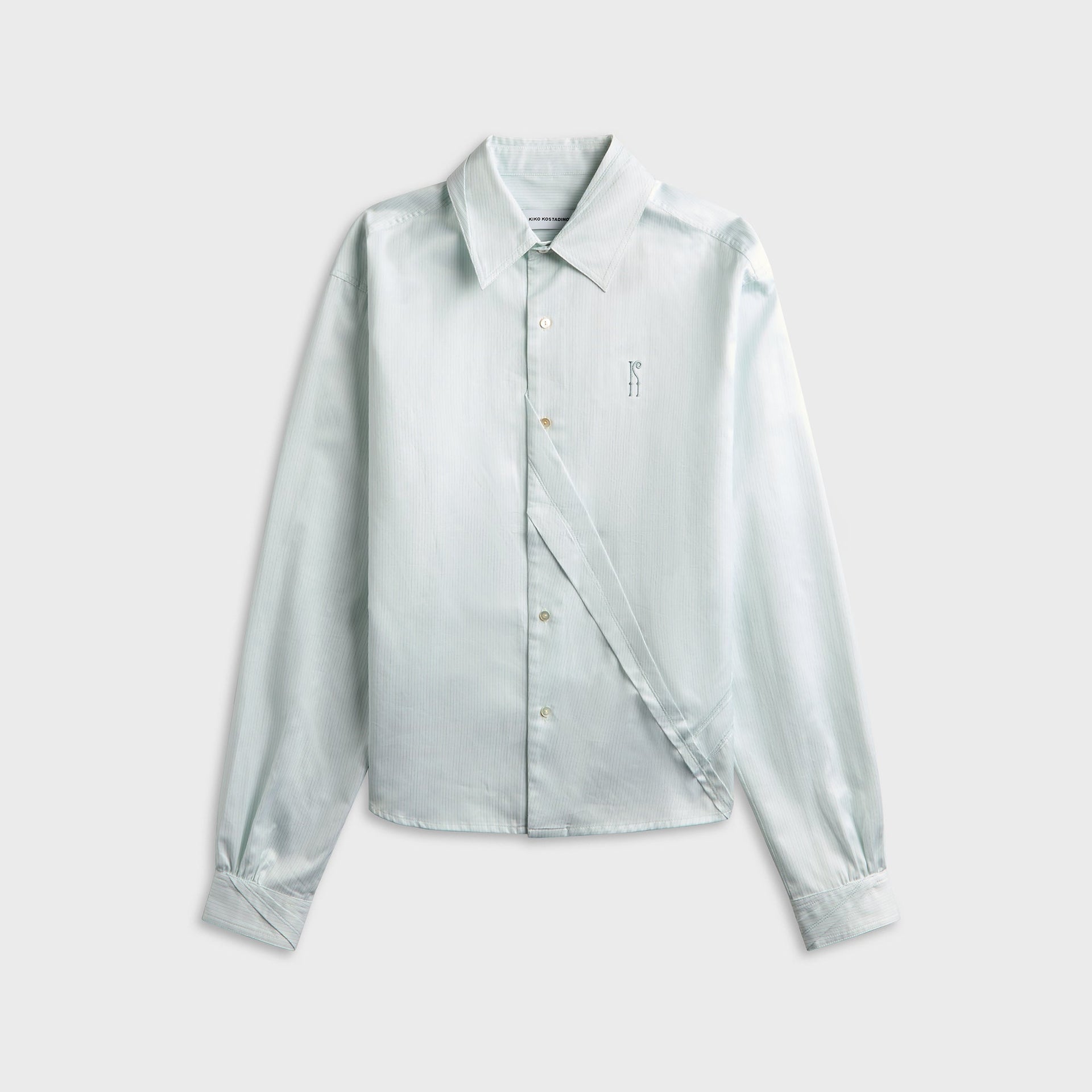 Kiko Kostadinov Ohne K-Dart Shirt - Blue / Green