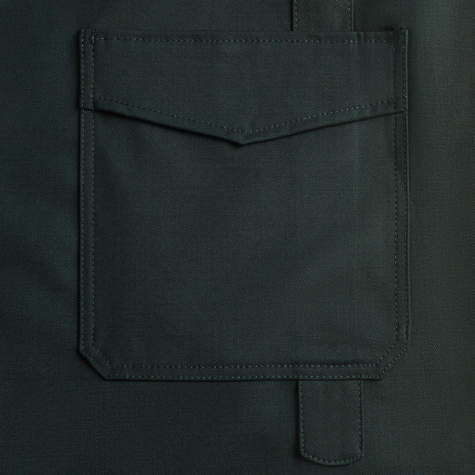 Kiko Kostadinov Light Wool Kyan Short - Scarab