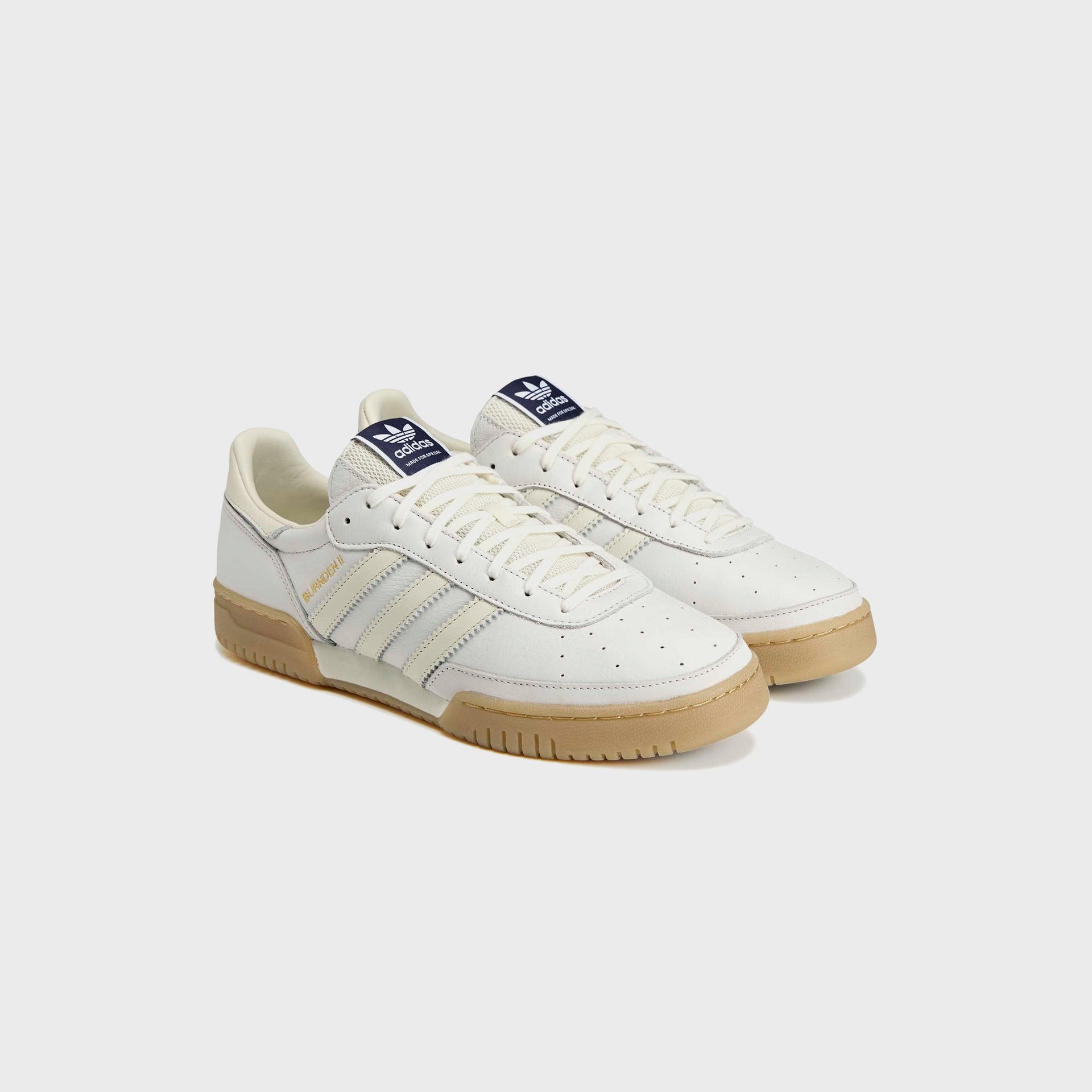 adidas Burnden II SPZL - White / Cream White / Off White
