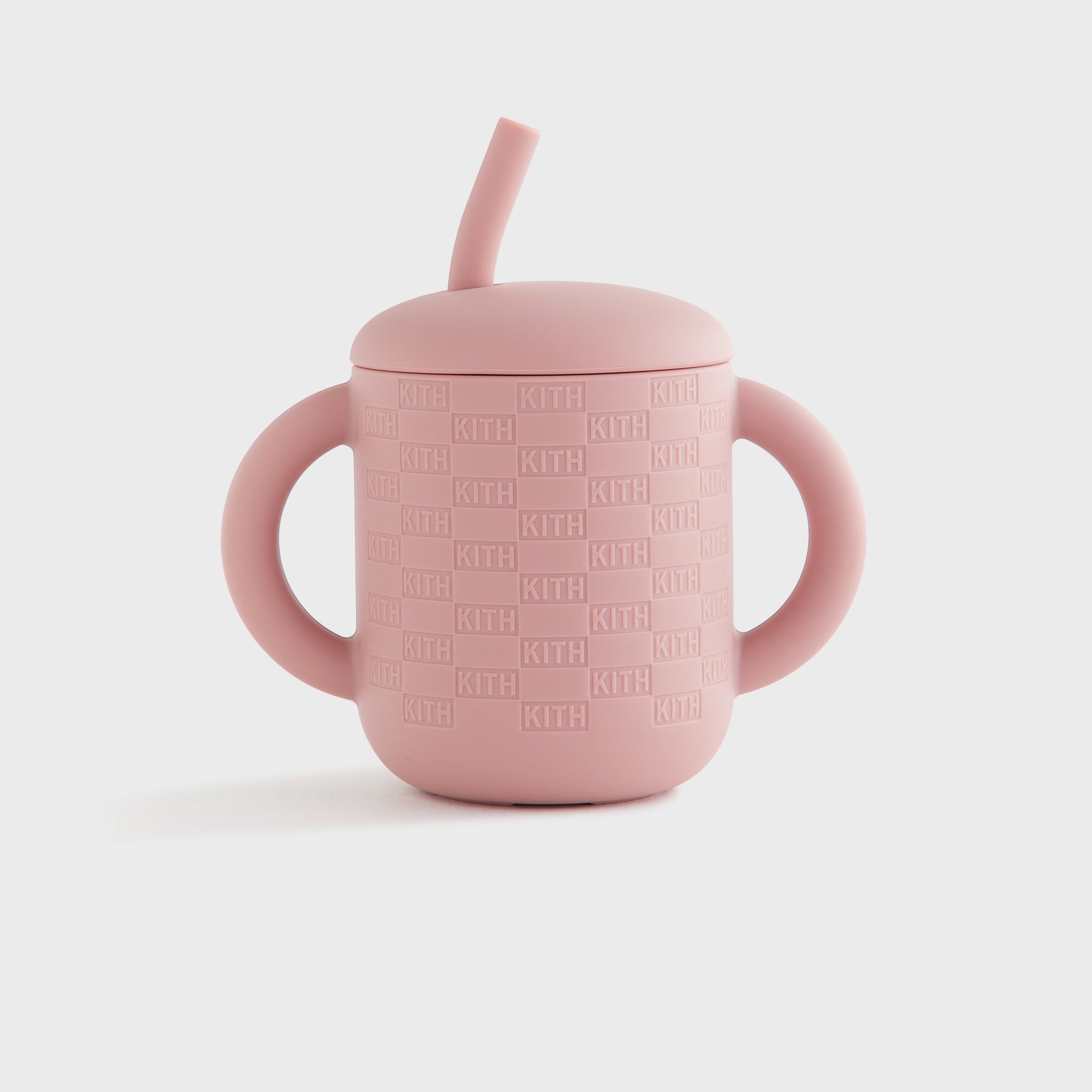 Kith Kids for Mushie Silicone Training Cup & Straw - Dusty Quartz