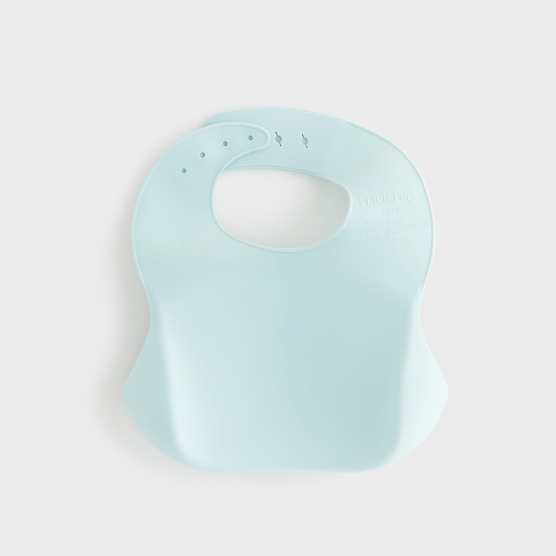 Kith Kids for Mushie Silicone Baby Bib - Helium