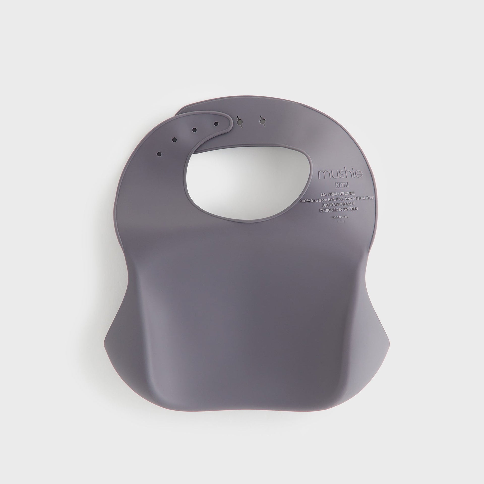 Kith Kids for Mushie Silicone Baby Bib - Hurricane