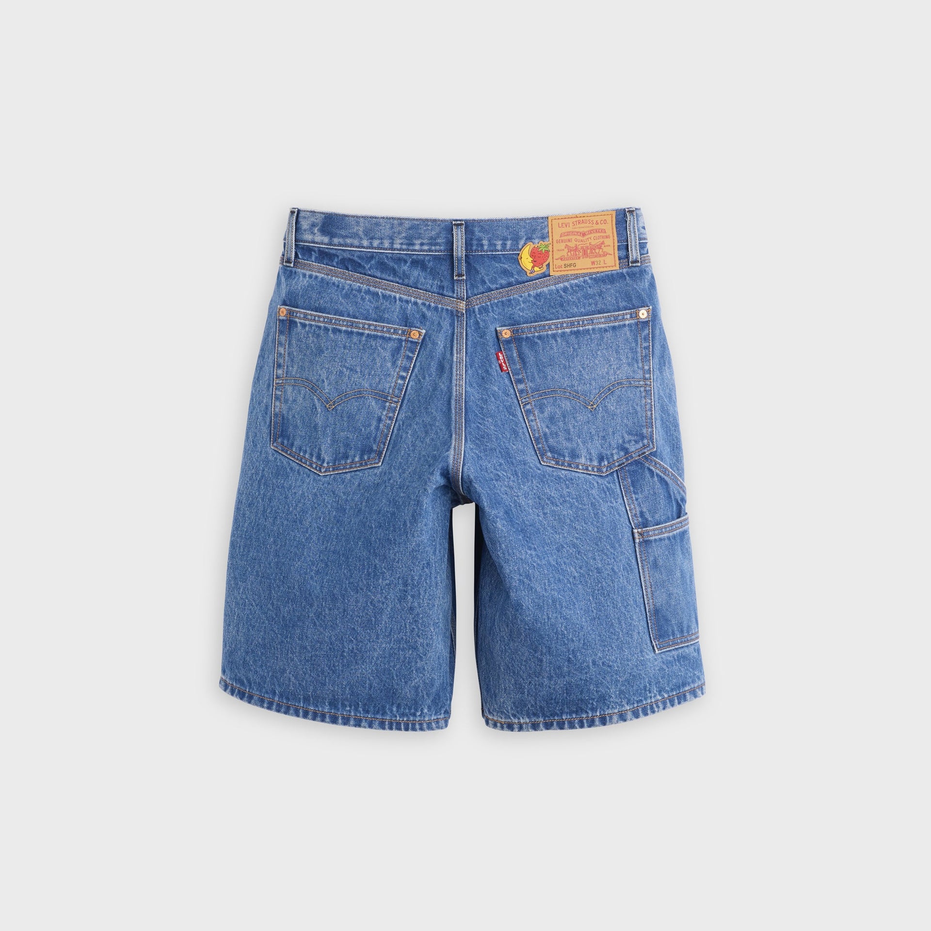 Levi's x Sky High Farm Goods Baggy Utility Shorts - Mid Indigo
