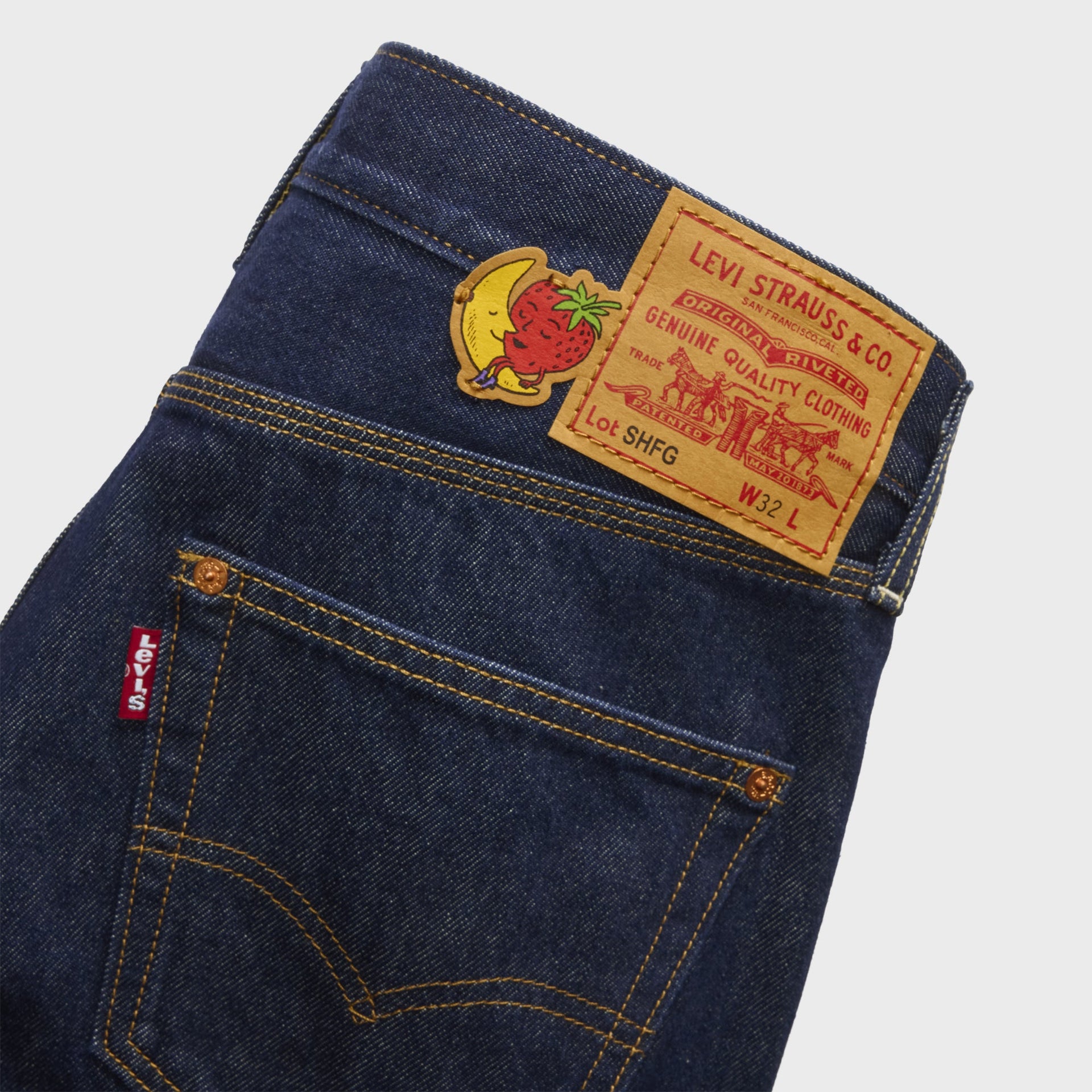 Levi's x Sky High Farm Goods Loose Jeans - Mid Indigo