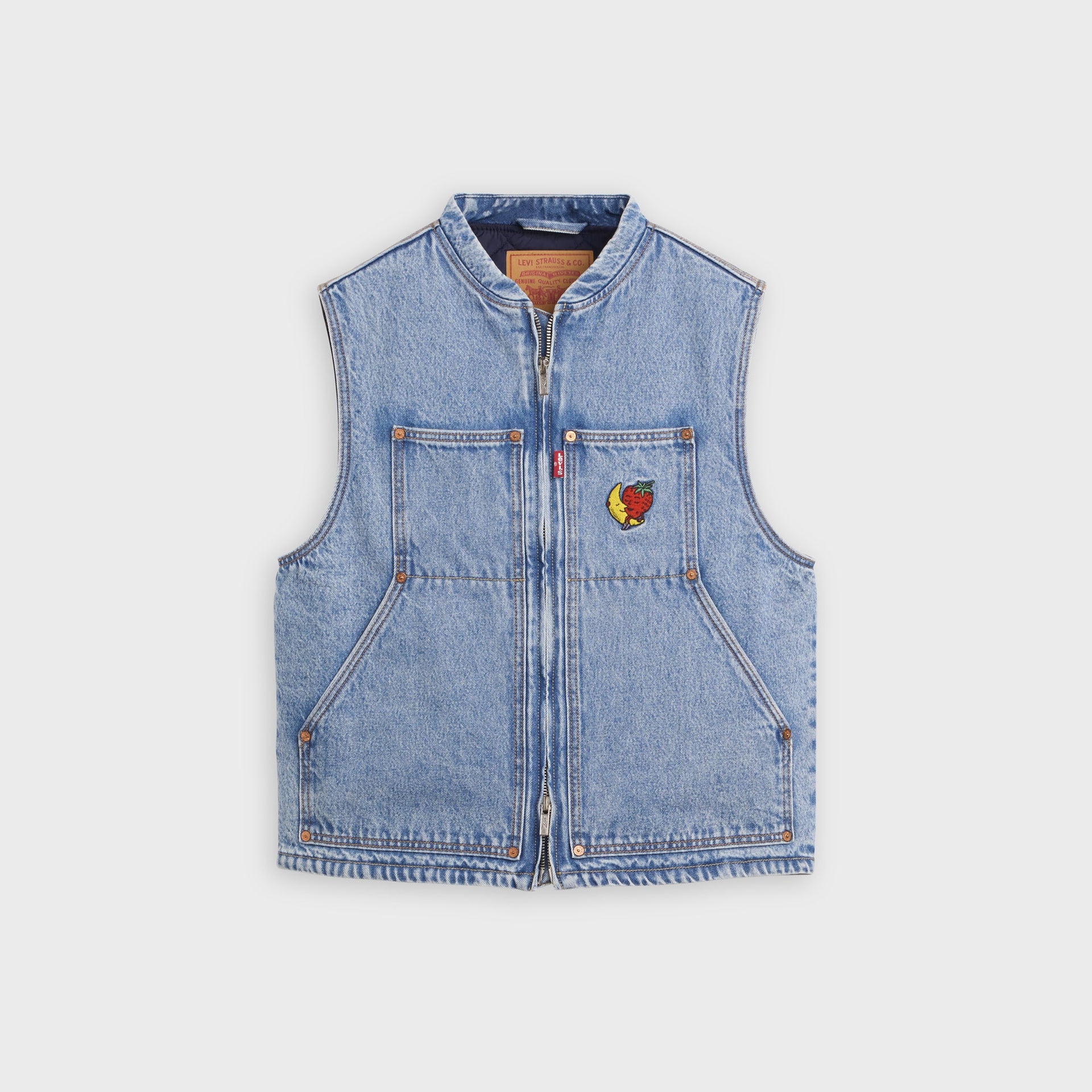 Levi's x Sky High Farm Goods Vest - Mid Indigo