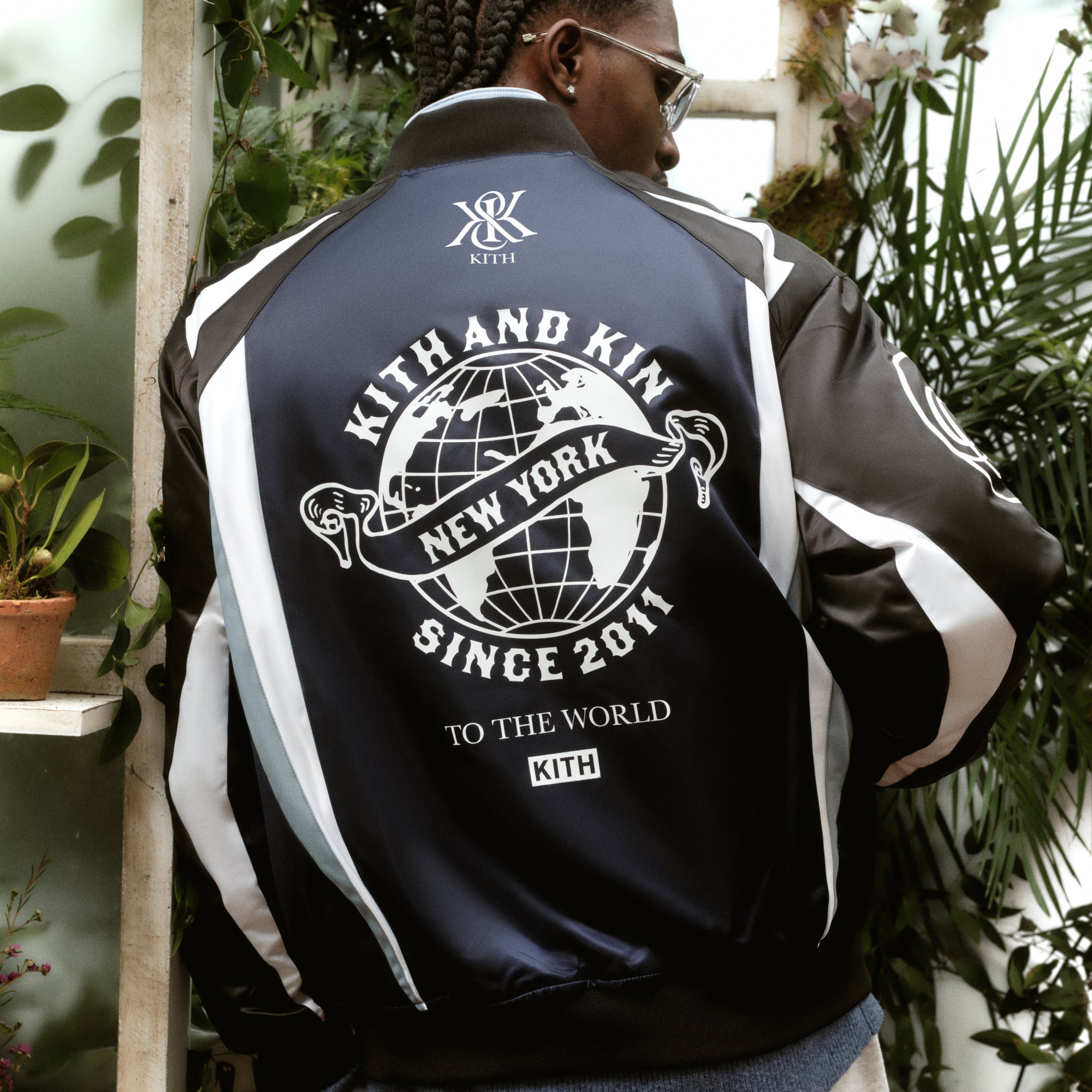 Kith Plush Knit Brian Moto Jacket - Machine – Kith UK