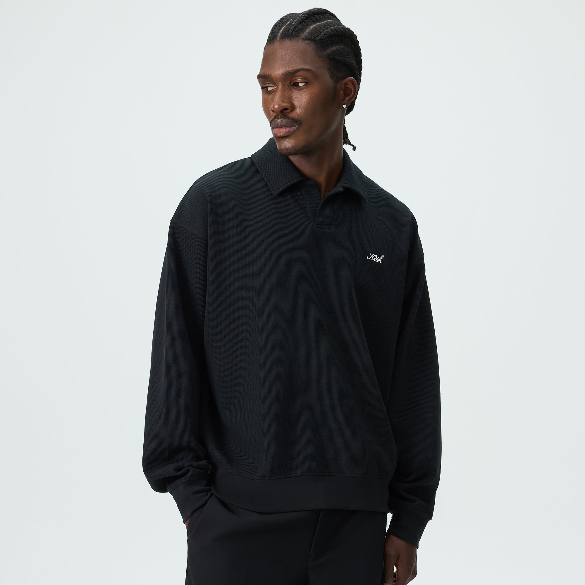 Kith Midweight Double Weave Huron Jacket - Black – Kith UK