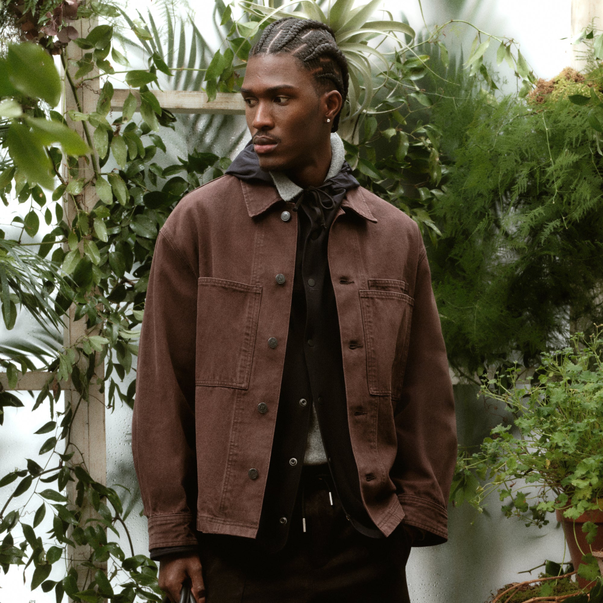 Kiko Kostadinov Fosco Jacket - Umber Brown – Kith UK