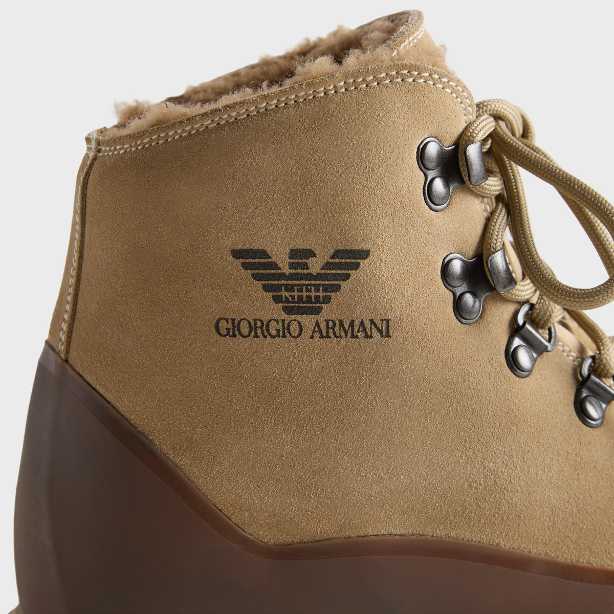 Giorgio Armani & Kith for Diemme Stefano Shearling - Sand