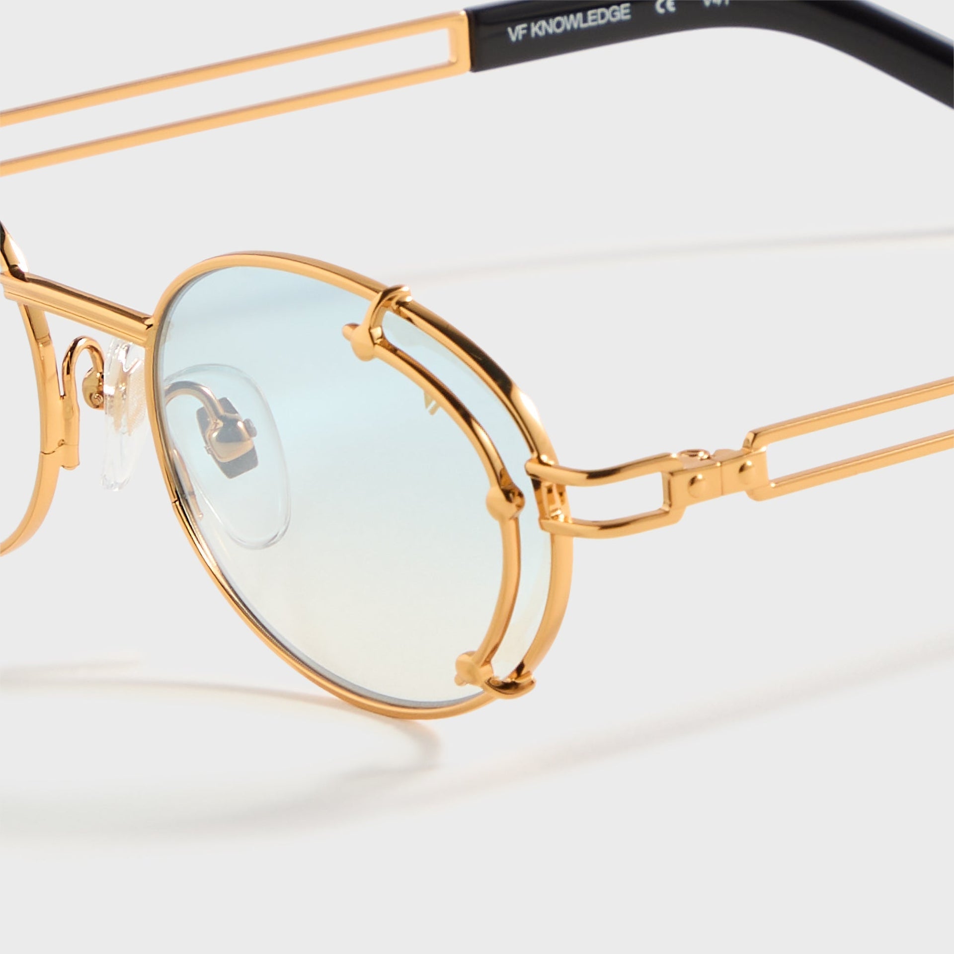 Vintage Frames Knowledge 24KT in Yellow Gold / Tiffany Blue