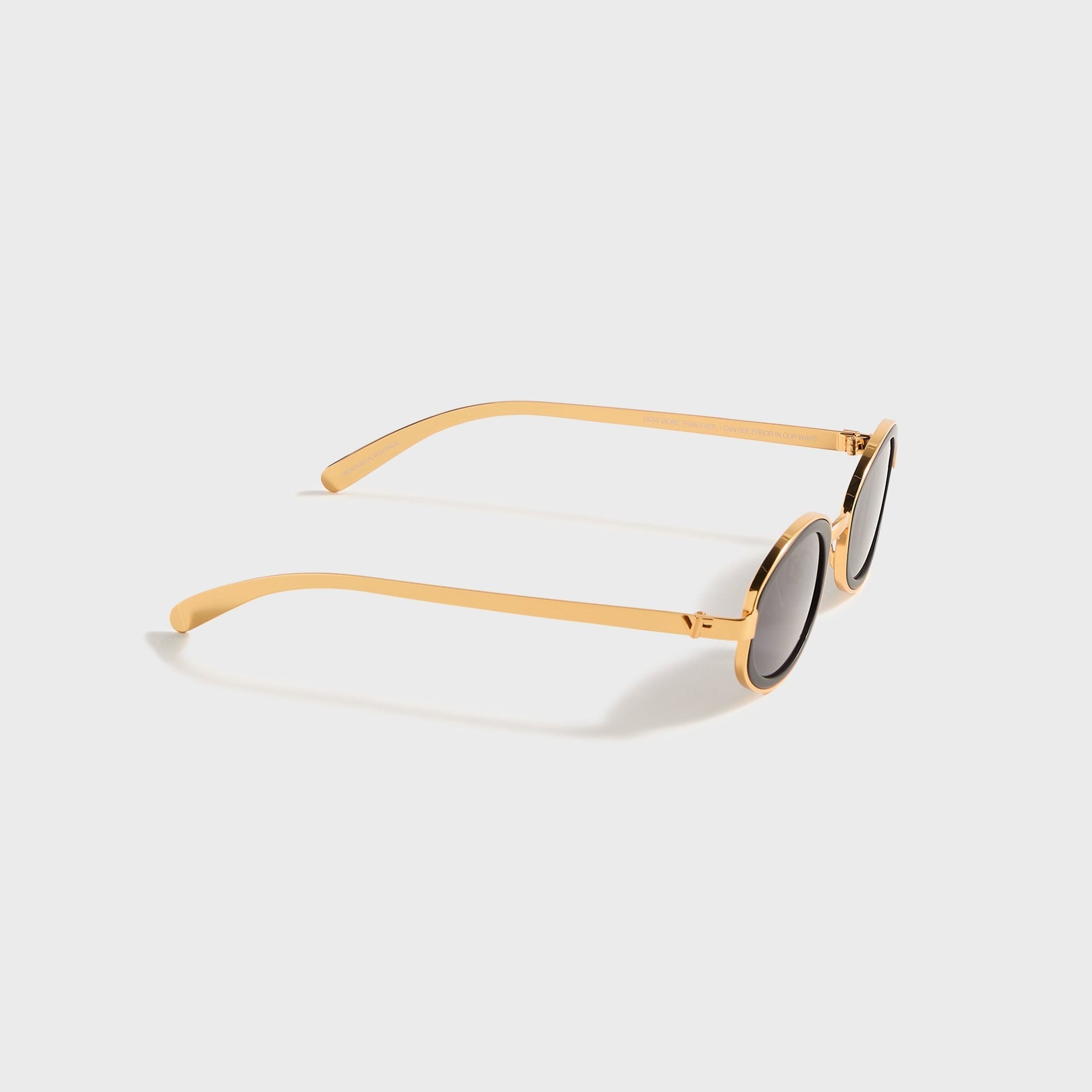 Vintage Frames Sincere 24KT in Gold / Matte Black