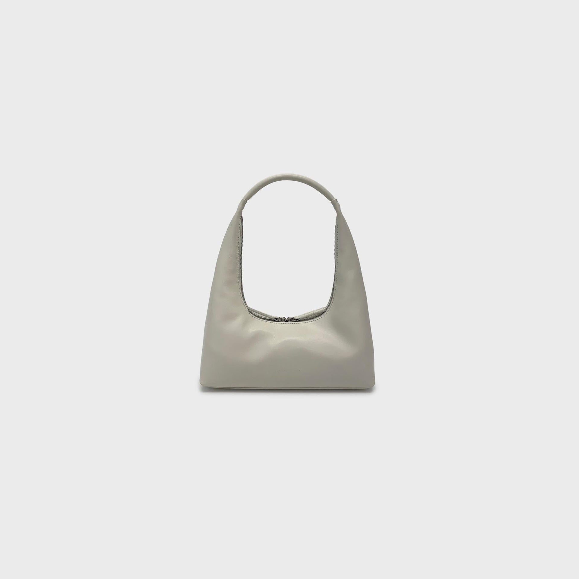 MARGESHERWOOD Hobo Shoulder Bag - White Choco Plain