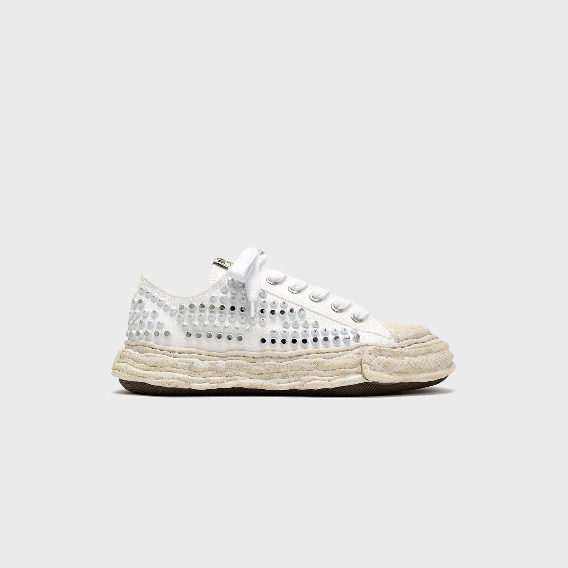 Mihara Yasuhiro Peterson 23 OG Sole Canvas Low Top Sneaker -  White