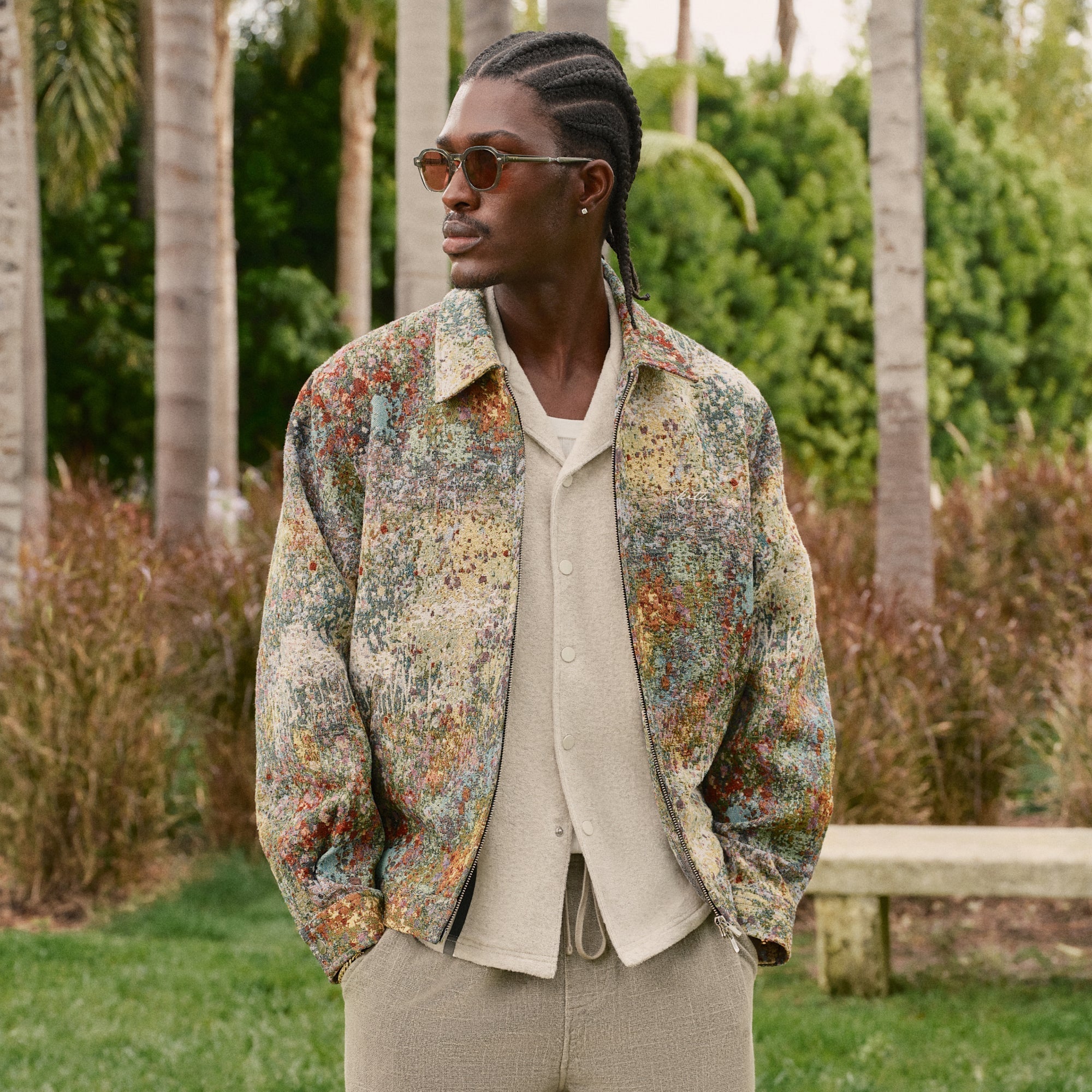 Kith Brushed Plaid Sheridan Shirt Jacket - Canvas – Kith UK