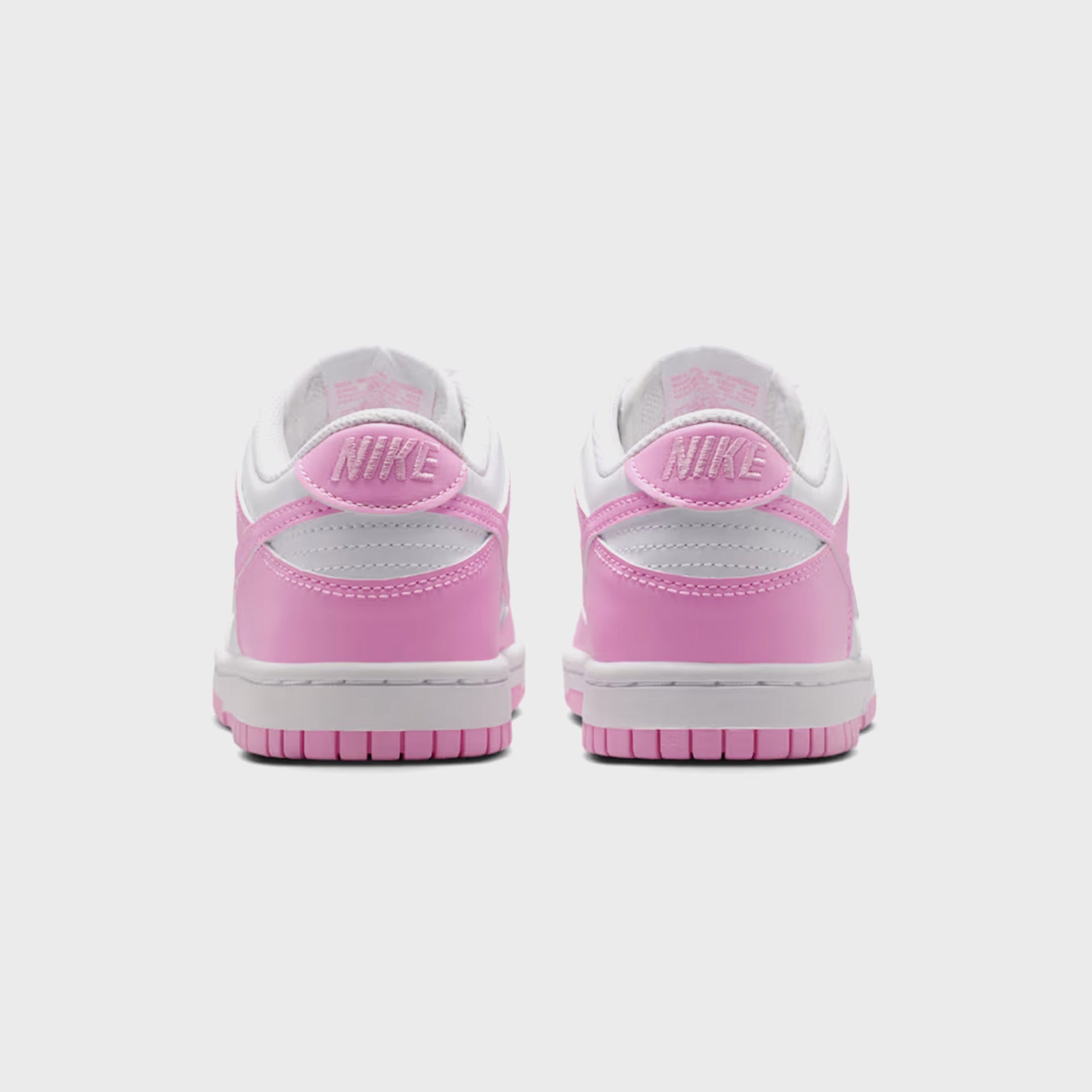Nike GS Dunk Low - White / Pink Rise