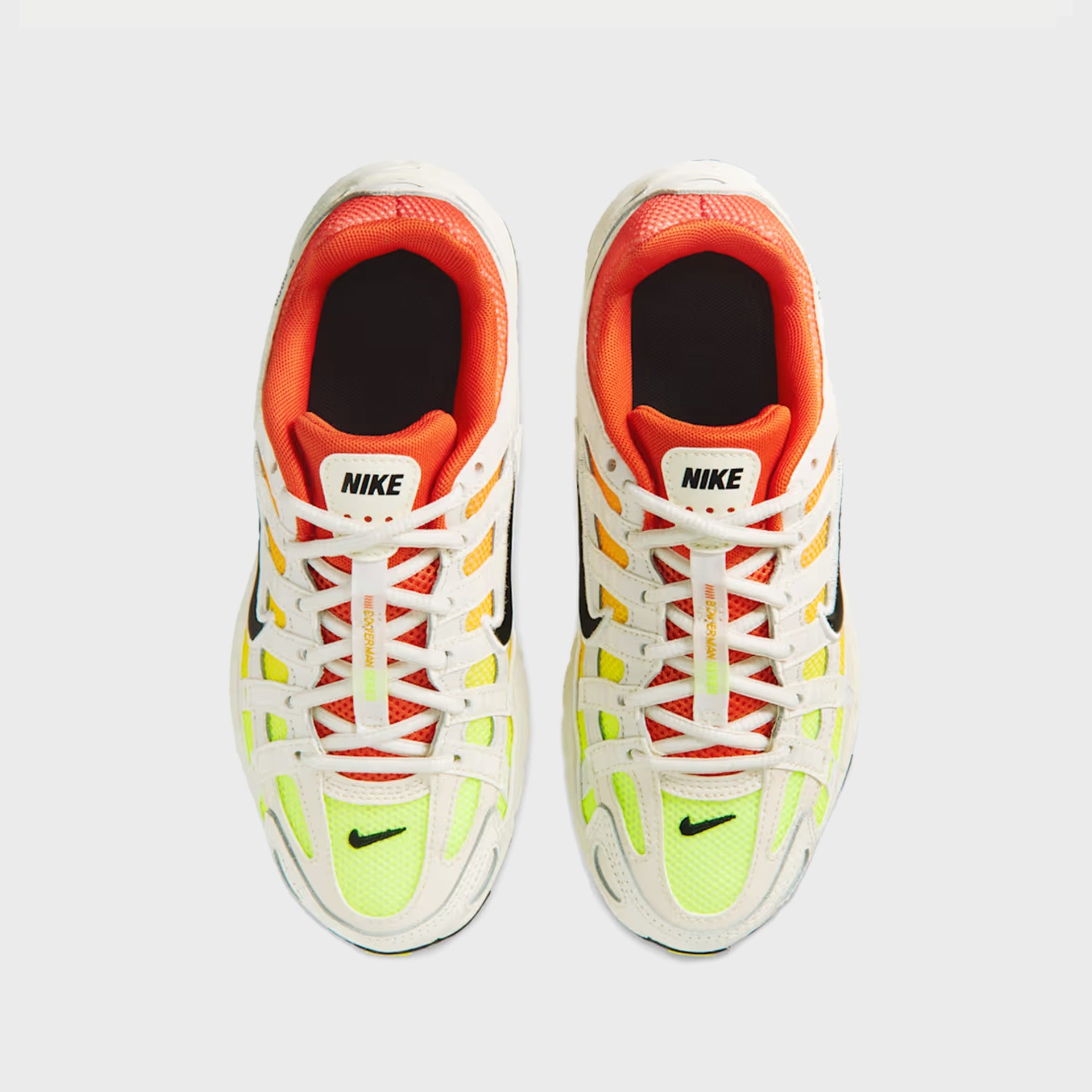 Nike GS P-6000 Fade - Sail / Black / Cosmic Clay / Volt Ice