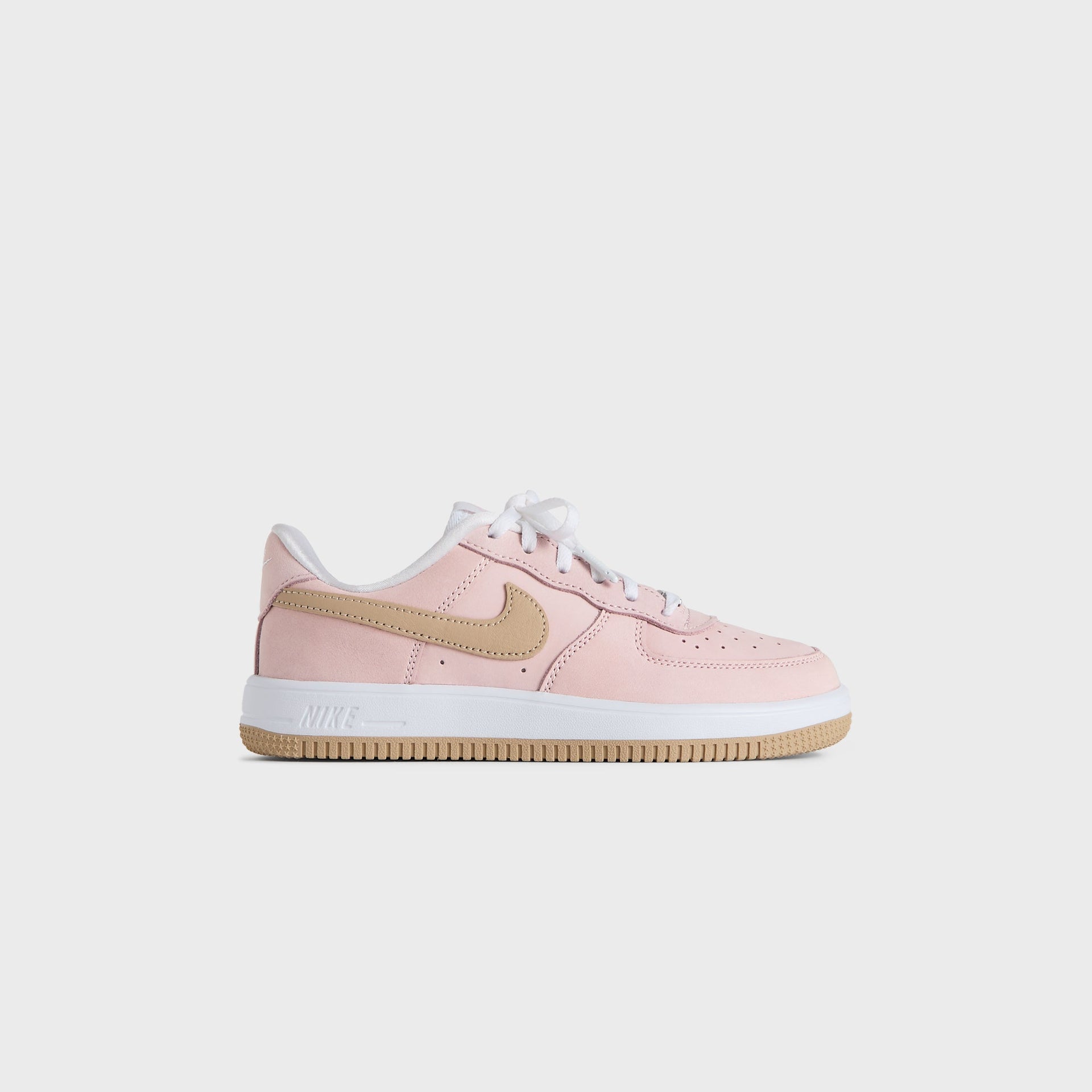 Kith Kids for Nike PS Air Force 1 "Un-Linen" - Linen / Atmosphere / White