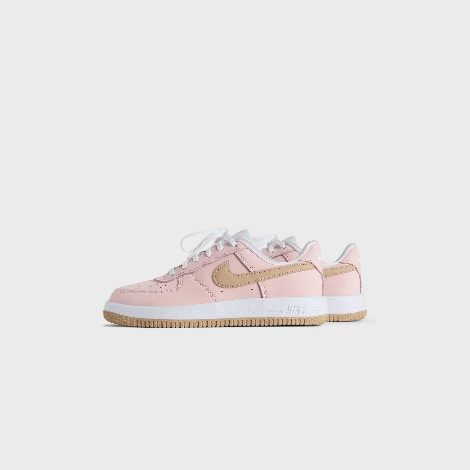 Kith Kids for Nike PS Air Force 1 "Un-Linen" - Linen / Atmosphere / White