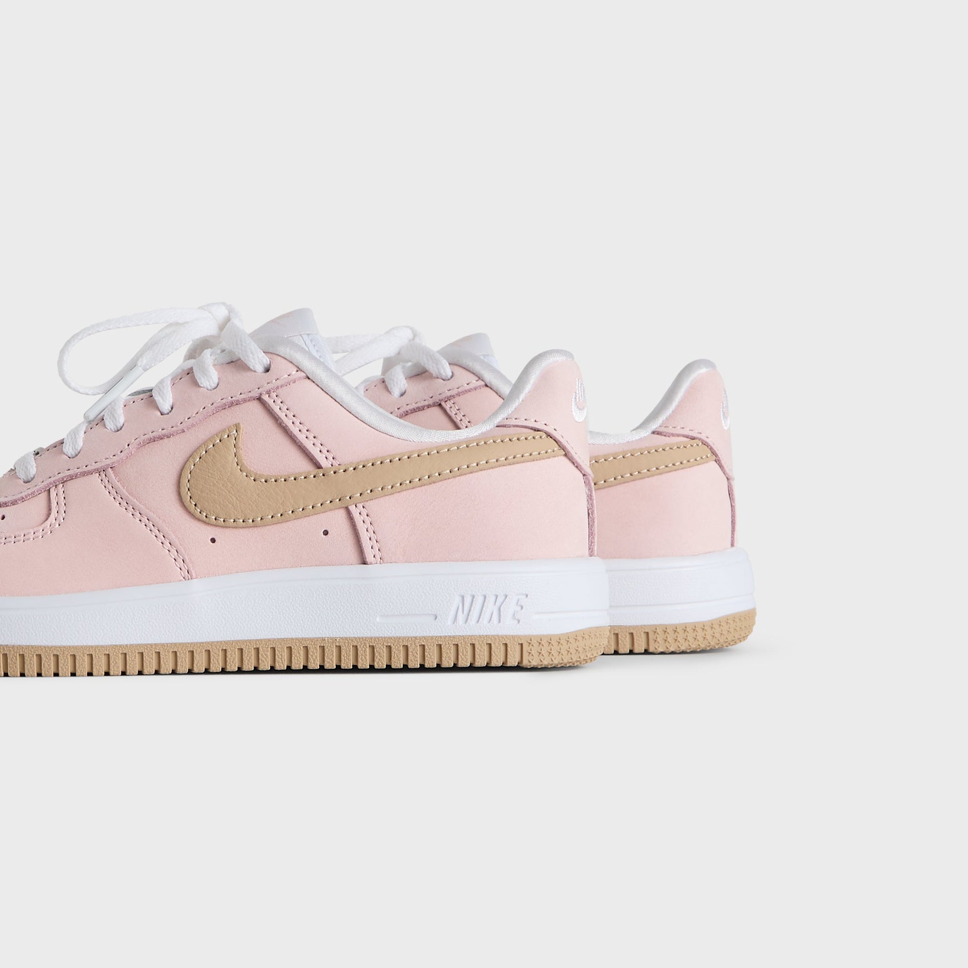 Kith Kids for Nike PS Air Force 1 "Un-Linen" - Linen / Atmosphere / White