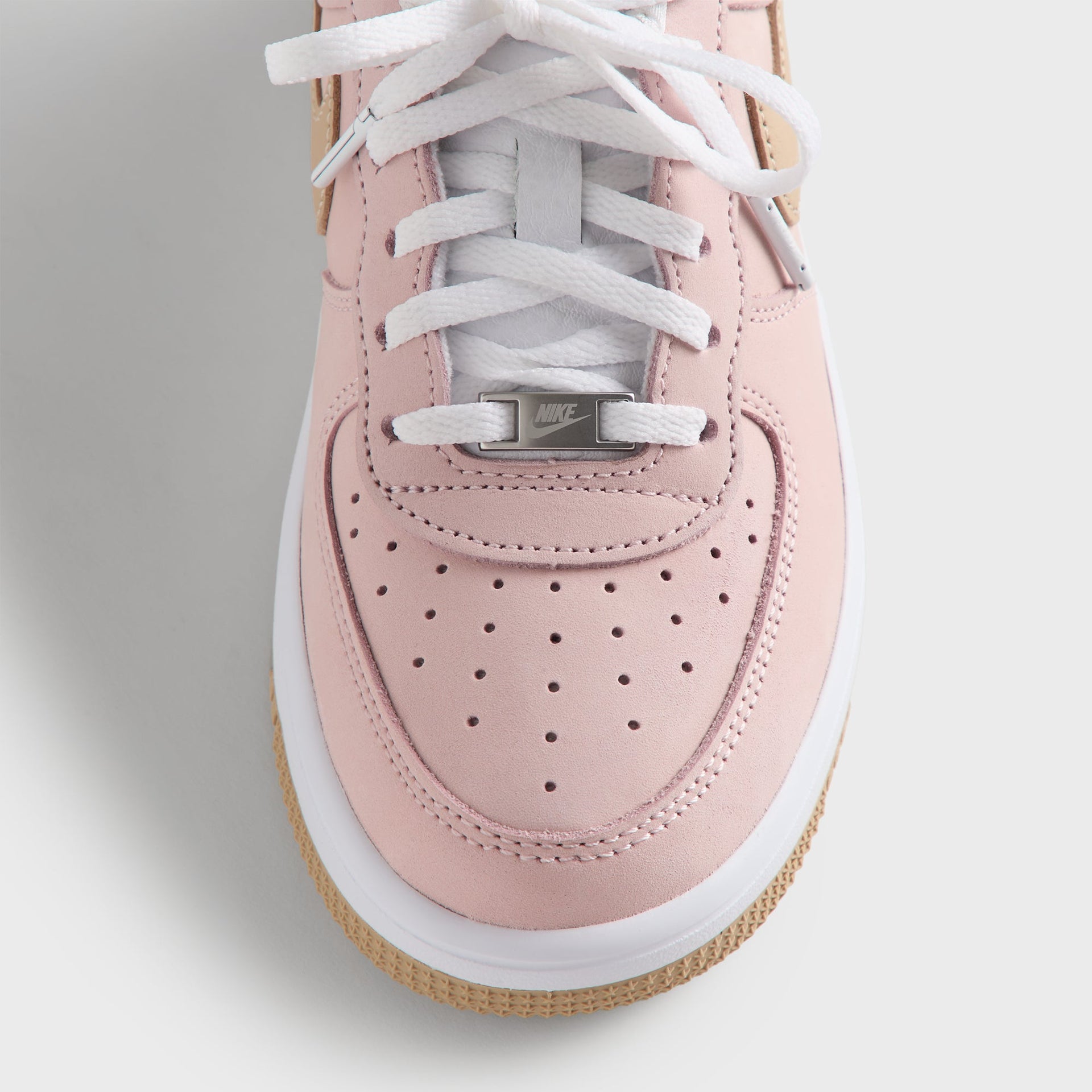 Kith Kids for Nike PS Air Force 1 "Un-Linen" - Linen / Atmosphere / White