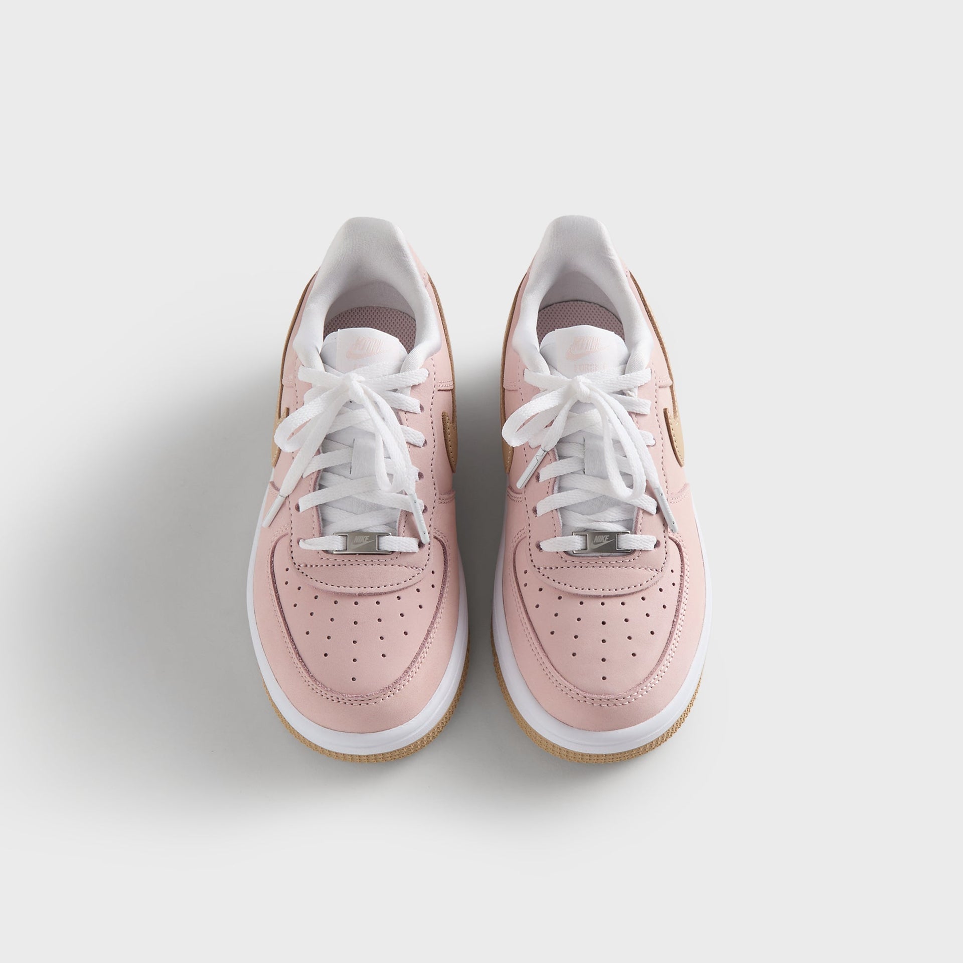 Kith Kids for Nike PS Air Force 1 "Un-Linen" - Linen / Atmosphere / White