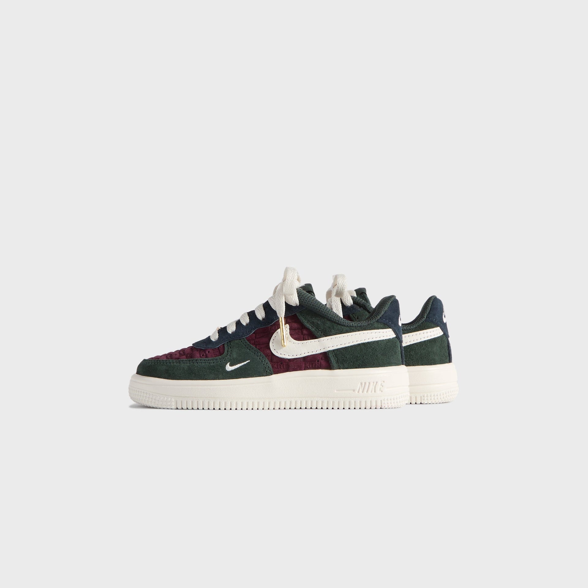 Kith for Nike PS Air Force 1 Low Lace - Night Maroon / Phantom